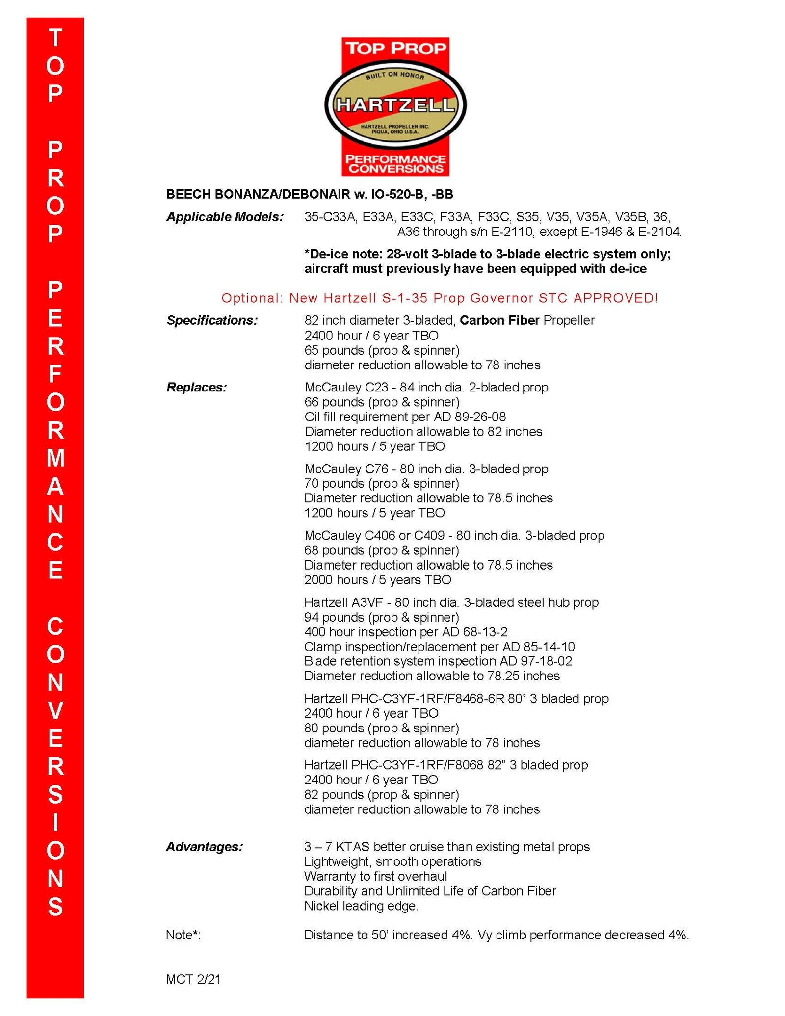 HARTZELL-PROPELLER-NAVIGATOR-BEECH-33-35-36-BONANZA-DEBONAIR-IO-520-STC-KIT-PICTURE-2
