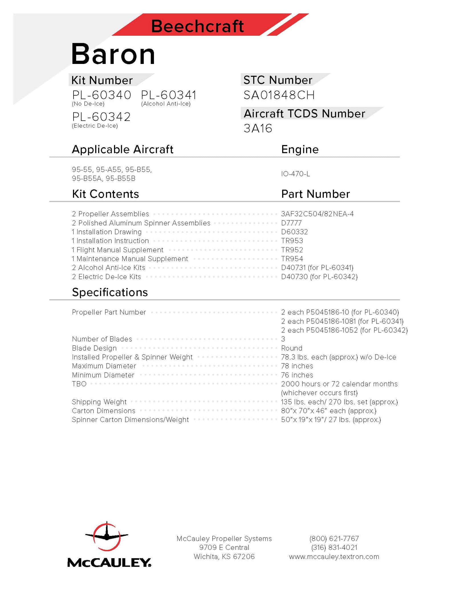 BEECHCRAFT-BARON-PL-60341-PAGE-1