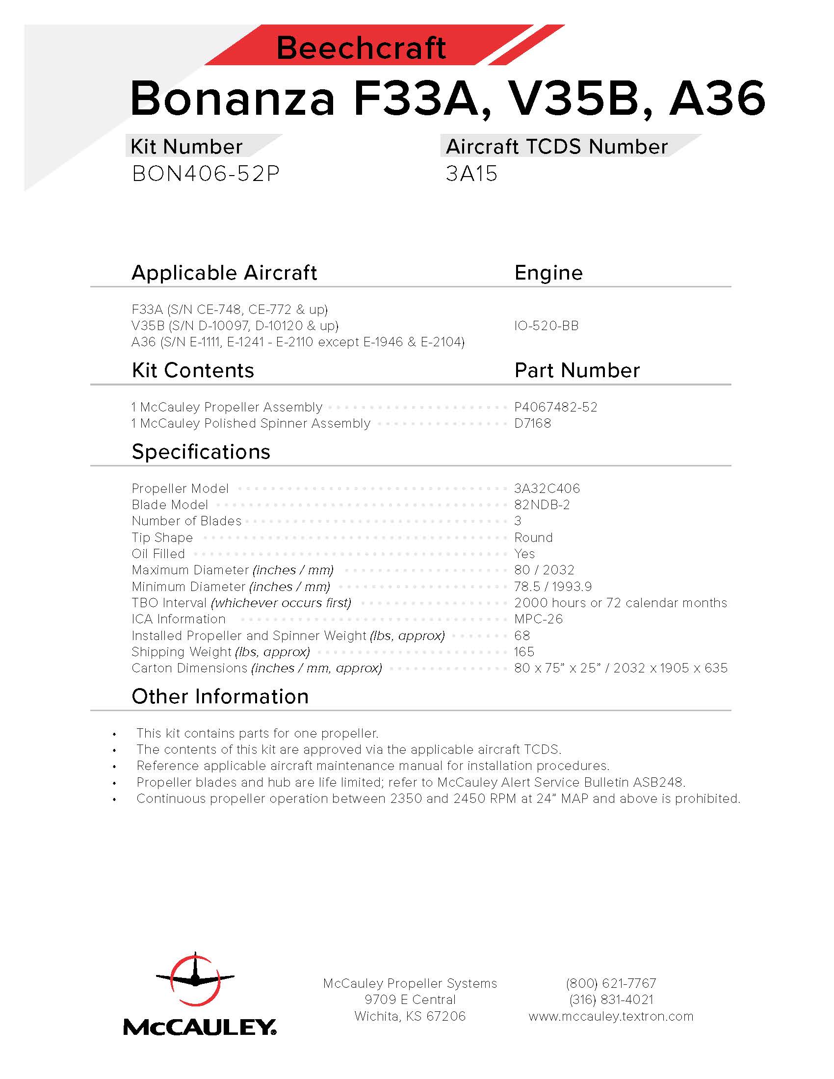 BEECHCRAFT-BONANZA-F33A-V35B-A36-BON406-52P-PAGE-1