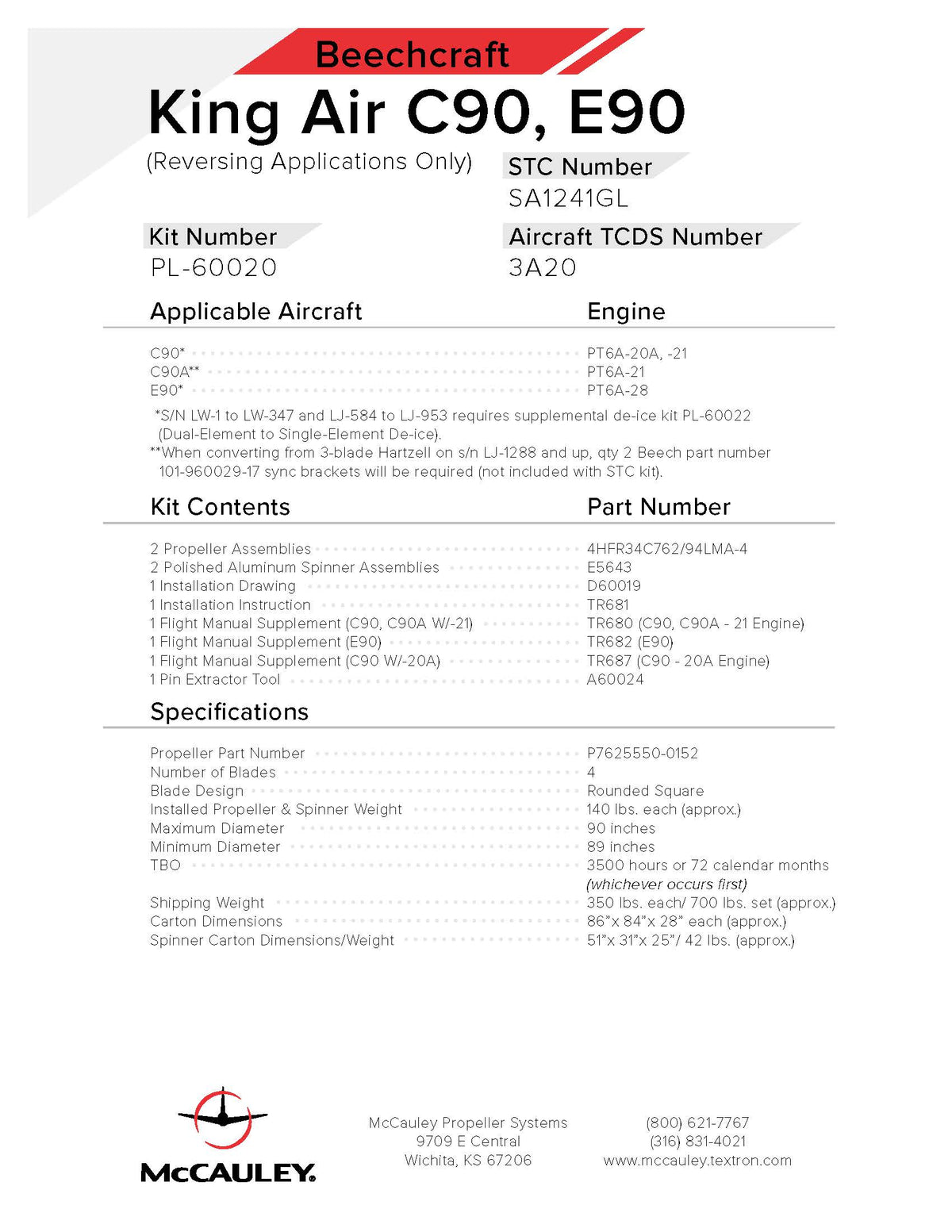 BEECHCRAFT-KING-AIR-C90-E90-PL-60020-PAGE-1
