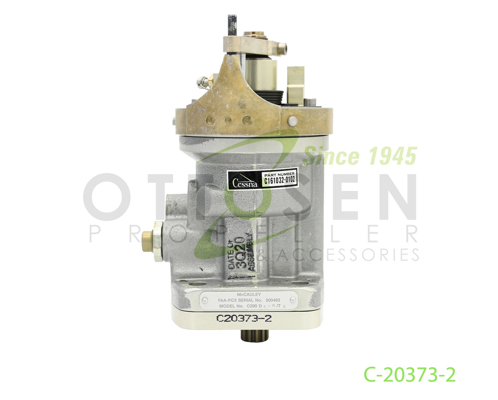 C-20373-2-McCAULEY-PROPELLER-GOVERNOR-UNIT-C290D4-T4-PICTURE-1