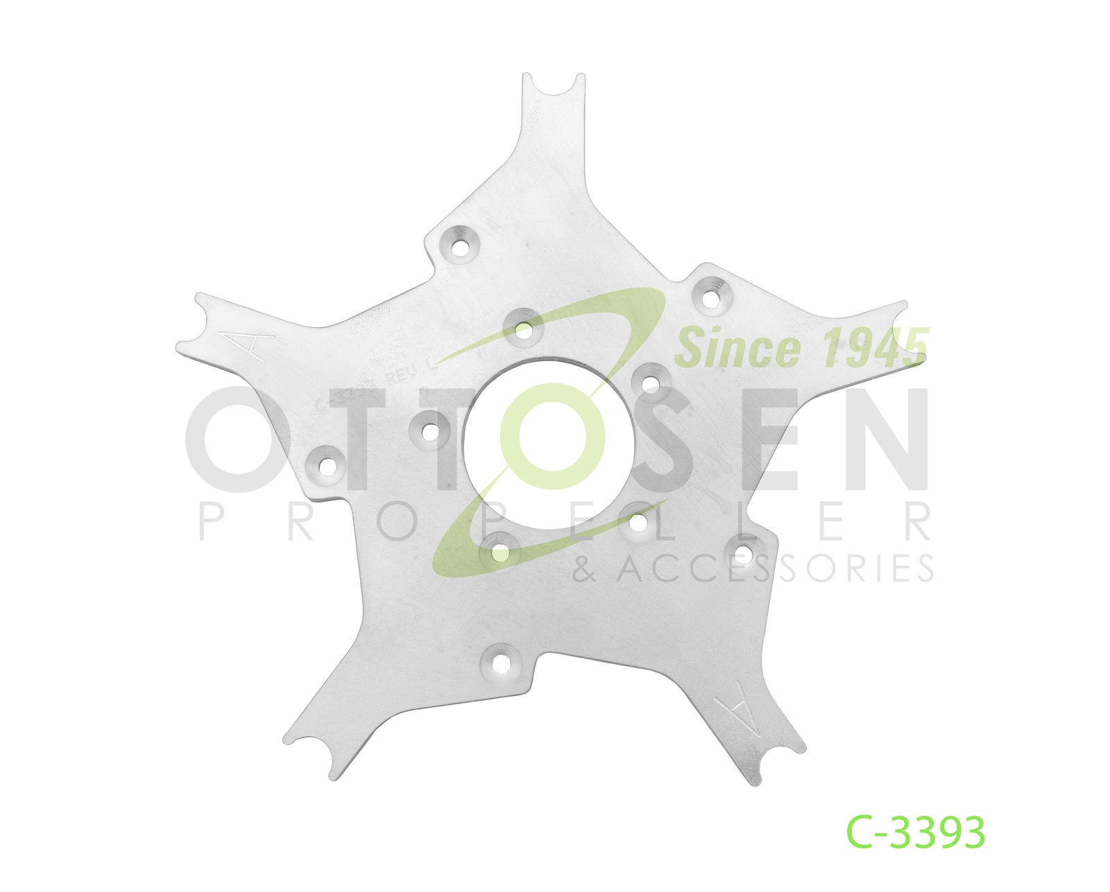 C-3393-HARTZELL-PROPELLER-5-WAY-FORK-PLATE-PICTURE-1