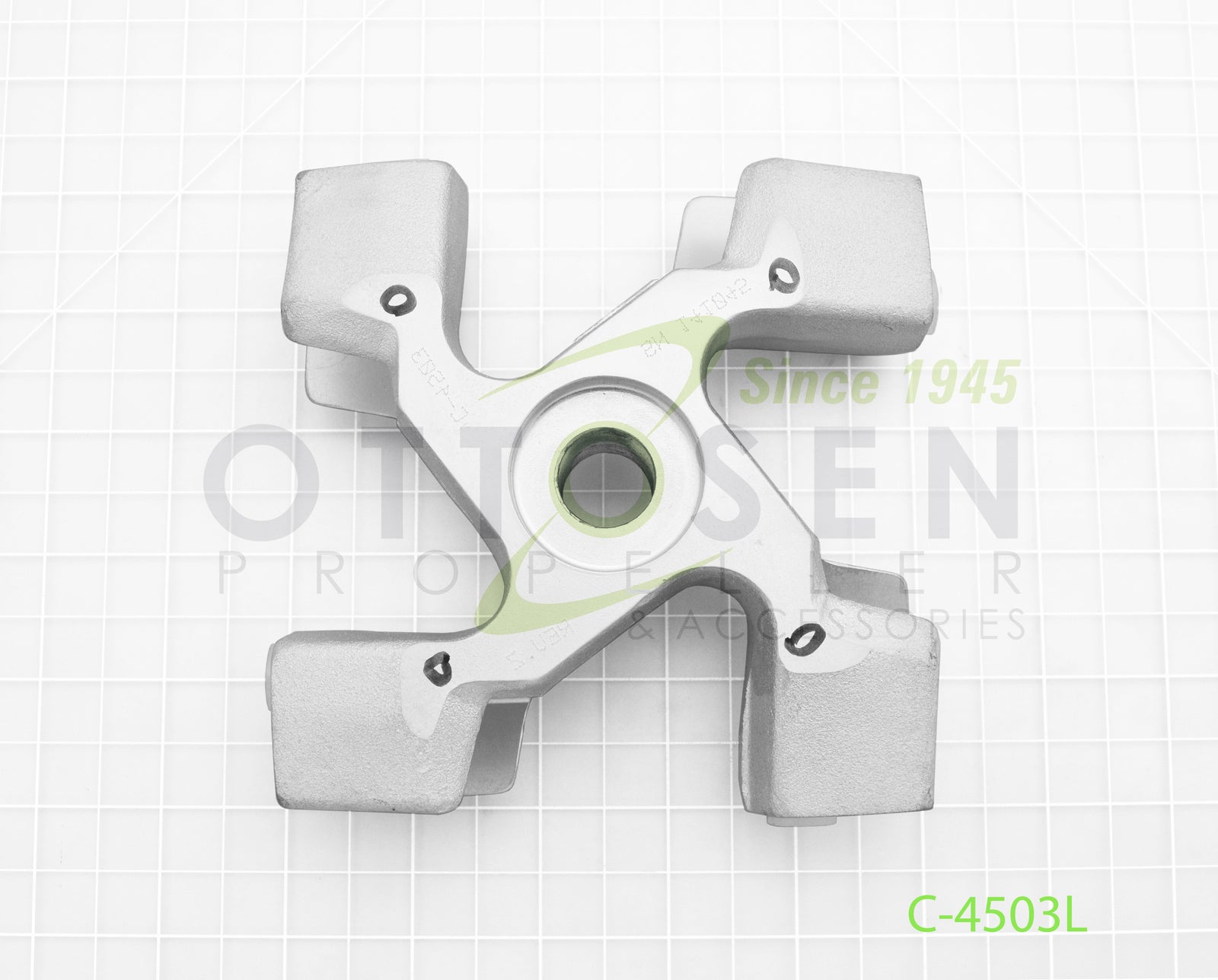 C-4503L-HARTZELL-PROPELLER-FOUR-BLADE-FORK-ASSEMBLY-PICTURE-2