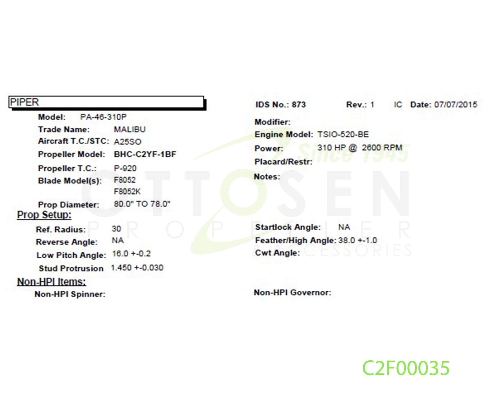 C2F00035-HARTZELL-PROPELLER-BHC-C2YF-1BF-F8052-SM8-PICTURE-1