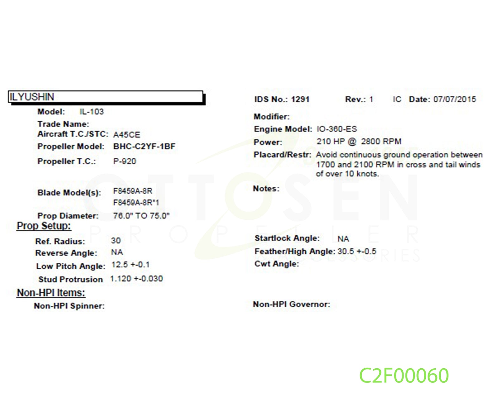 C2F00060-HARTZELL-PROPELLER-BHC-C2YF-1BF-F8459A-8R*1-SM4-PICTURE-1