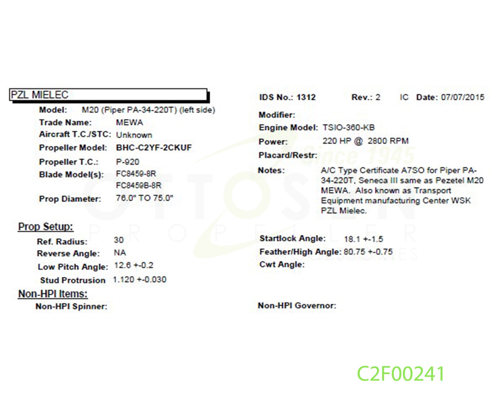 C2F00241-HARTZELL-PROPELLER-BHC-C2YF-2CKUF-FC8459-8R-PICTURE-1