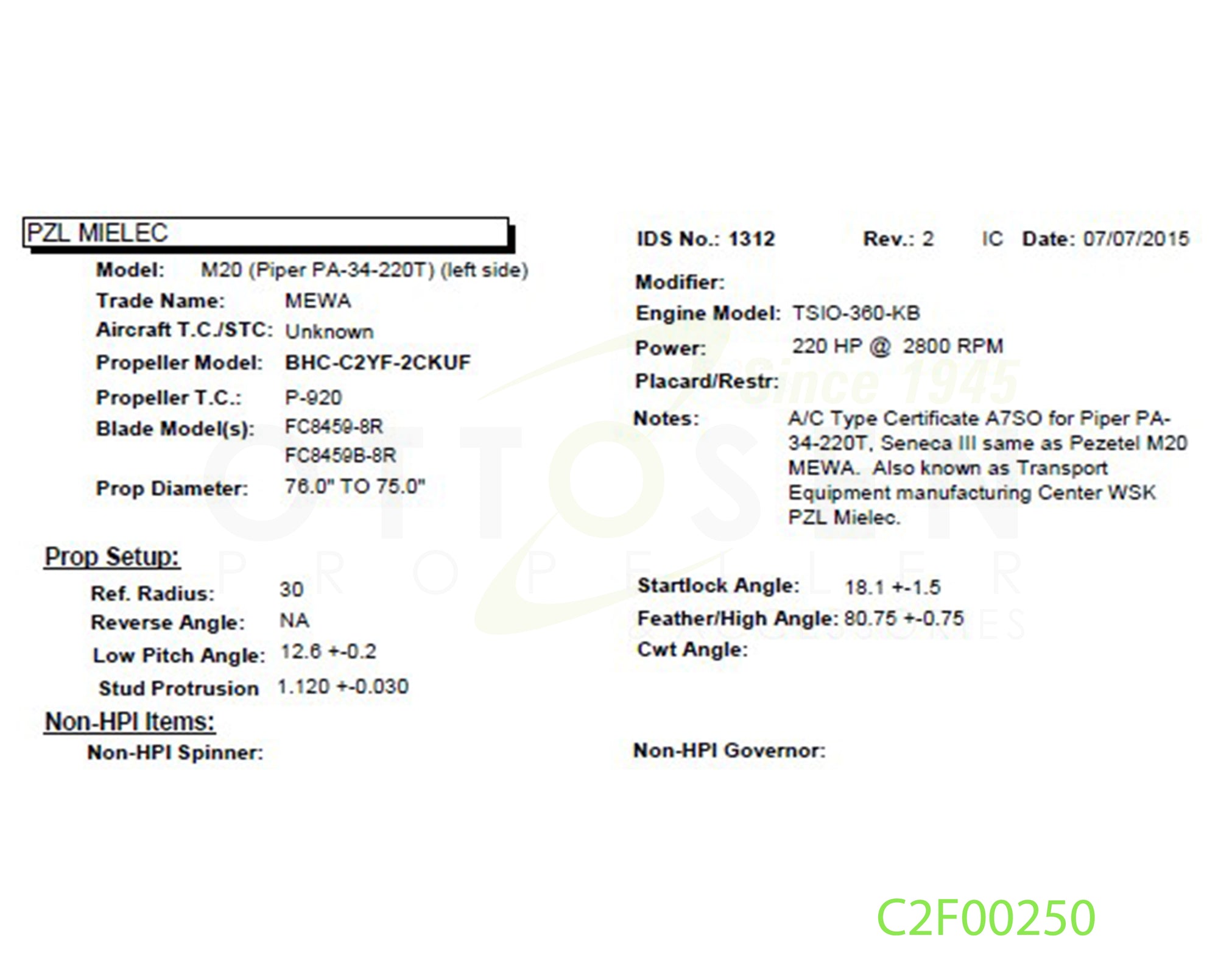 C2F00250-HARTZELL-PROPELLER-BHC-C2YF-2CKUF-FC8459B-8R-PICTURE-2