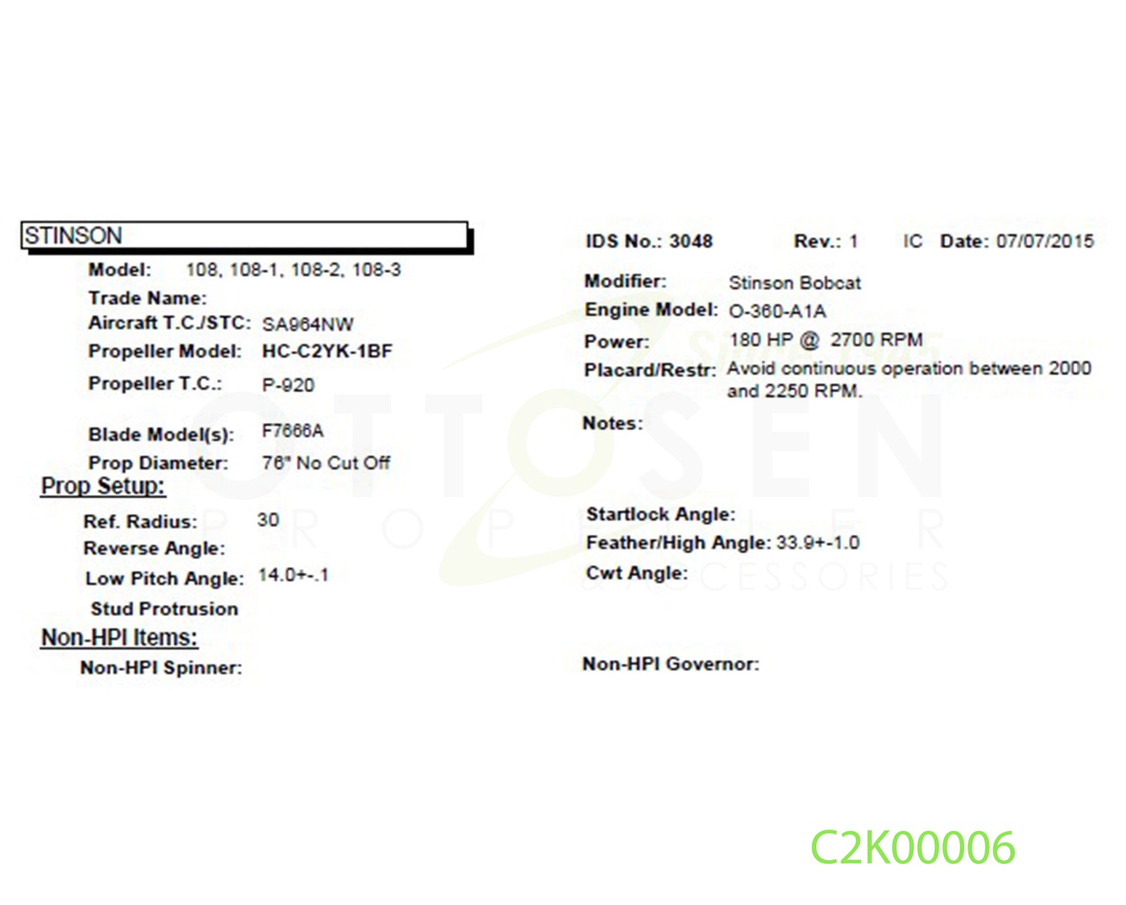 C2K00006-HARTZELL-PROPELLER-HC-C2YK-1BF-F7666A-PICTURE-1