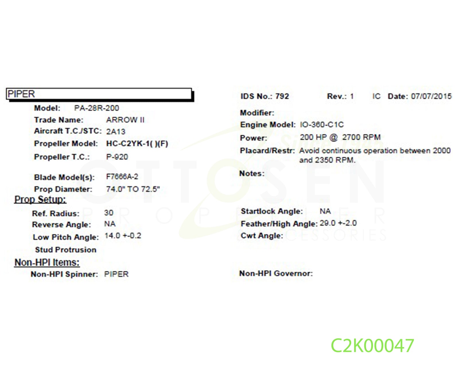 C2K00047-HARTZELL-PROPELLER-HC-C2YK-1BF-F7666A-2-PICTURE-4