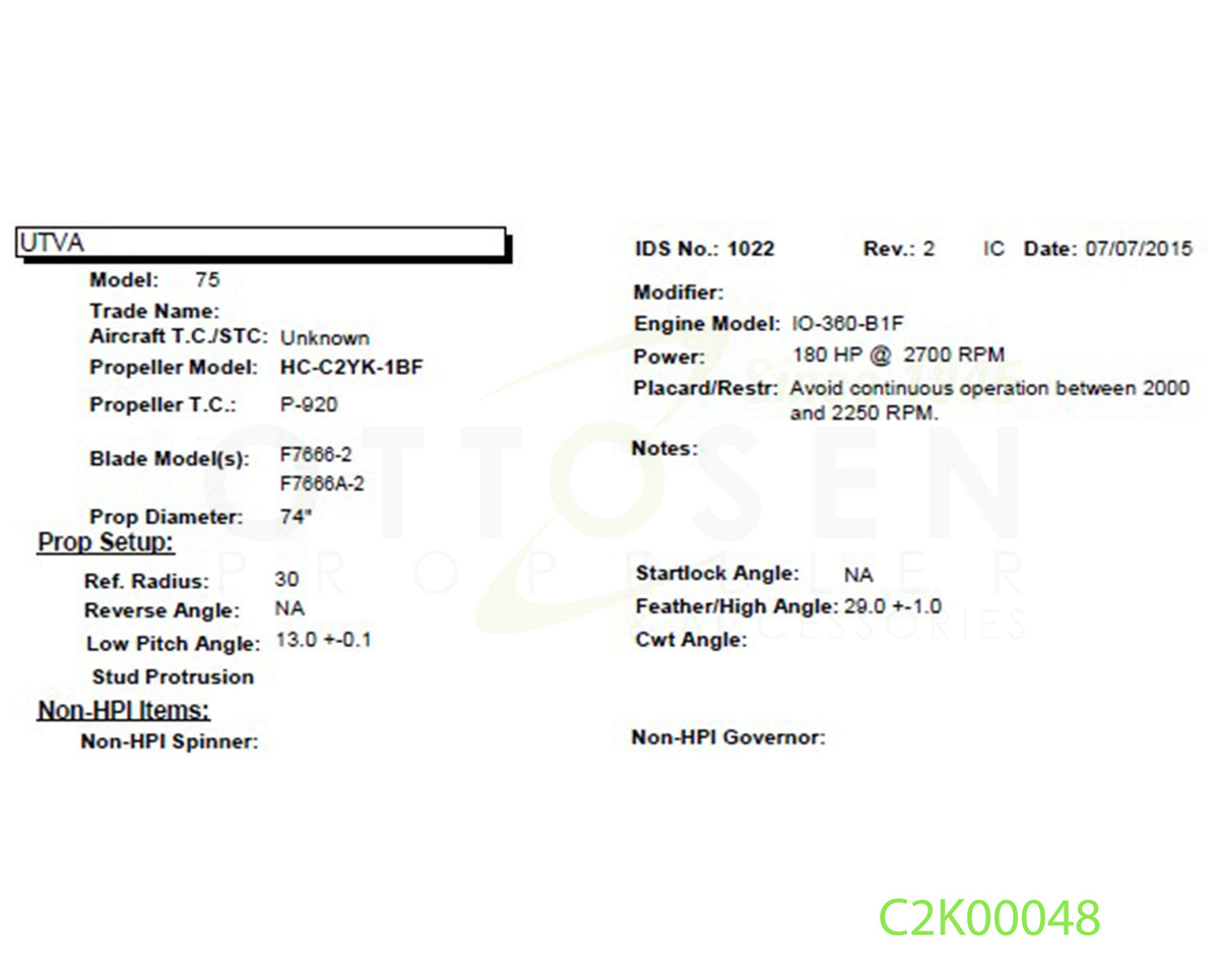 C2K00048-HARTZELL-PROPELLER-HC-C2YK-1BF-F7666A-2-PICTURE-2