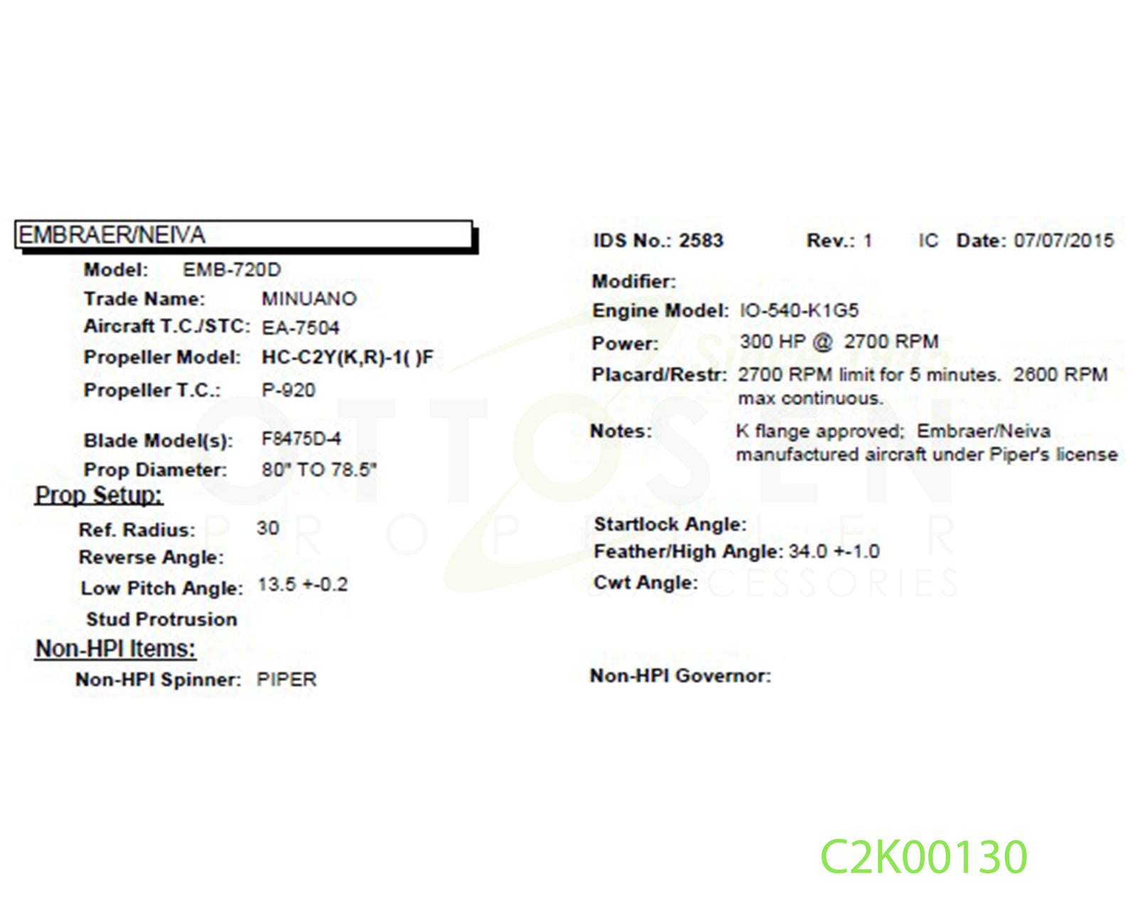 C2K00130-HARTZELL-PROPELLER-HC-C2YK-1BF-F8475D-4-PICTURE-3