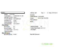 C2K00160 - HARTZELL PROPELLER - HC-C2YK-1BF/F8477-2 - Ottosen