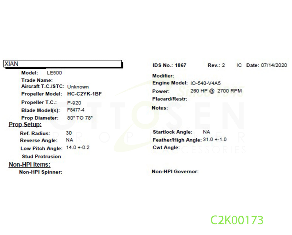 C2K00173-HARTZELL-PROPELLER-HC-C2YK-1BF-F8477-4-SM19-PICTURE-1