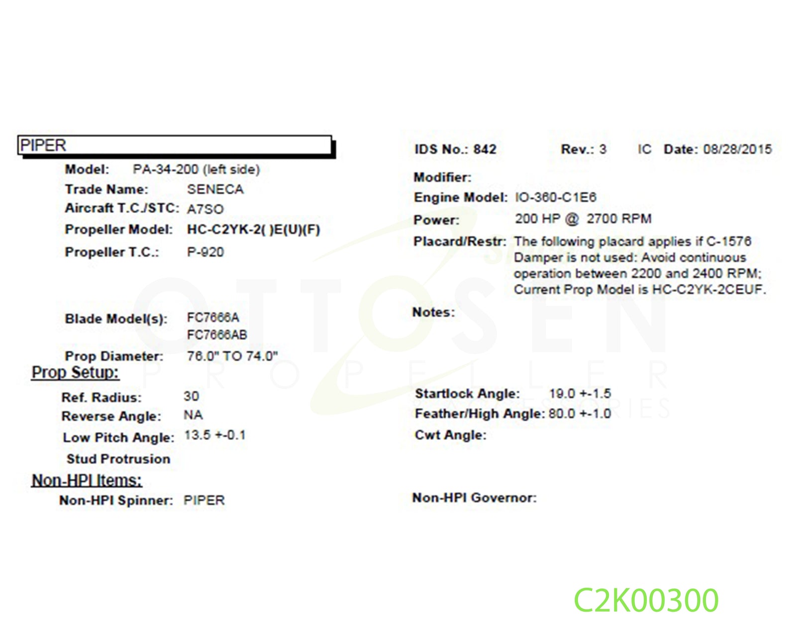 C2K00300-HARTZELL-PROPELLER-HC-C2YK-2CEUF-FC7666AB-SM4-PICTURE-1