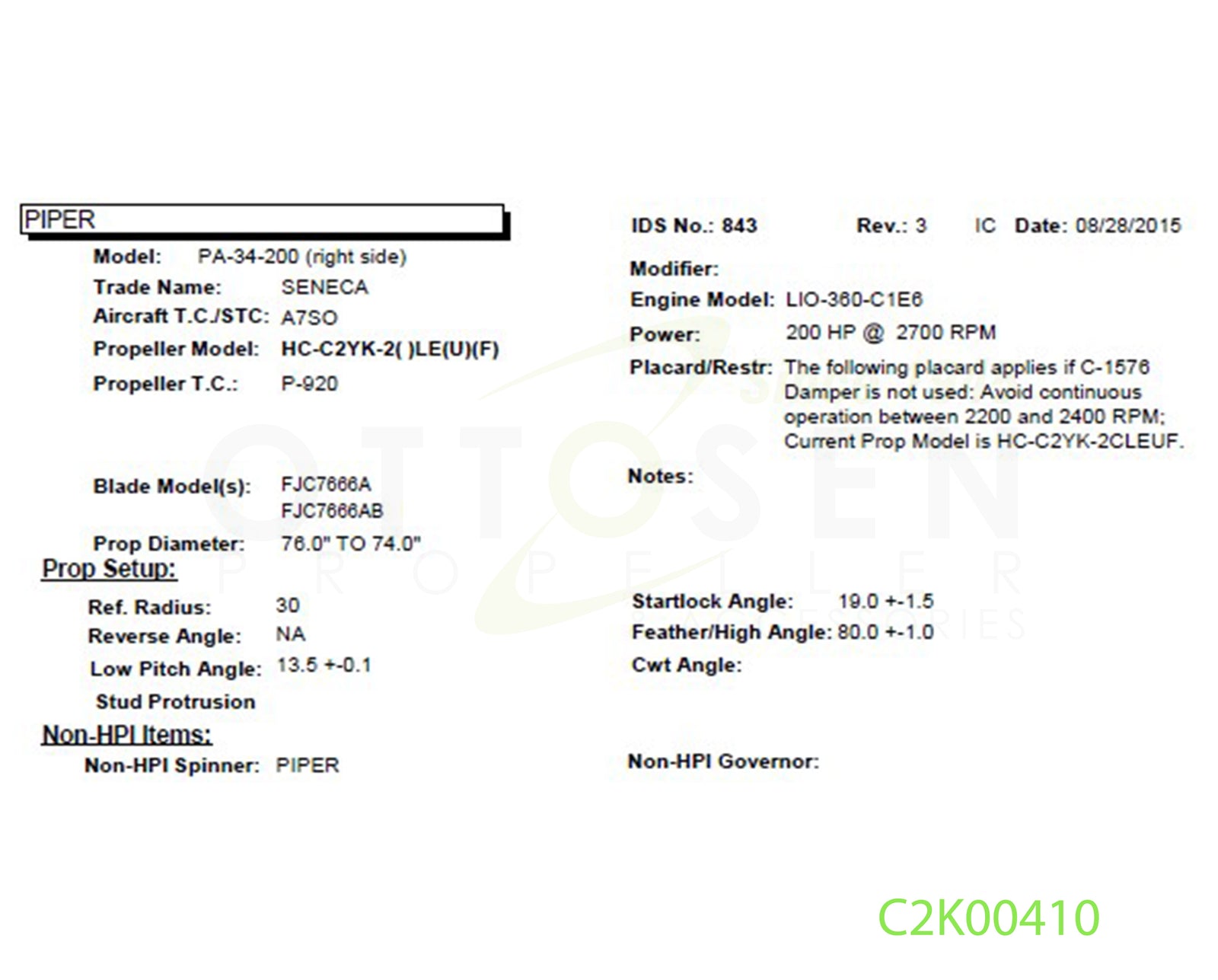 C2K00410-HARTZELL-PROPELLER-HC-C2YK-2CLEUF-FJC7666A-SM4-PICTURE-1