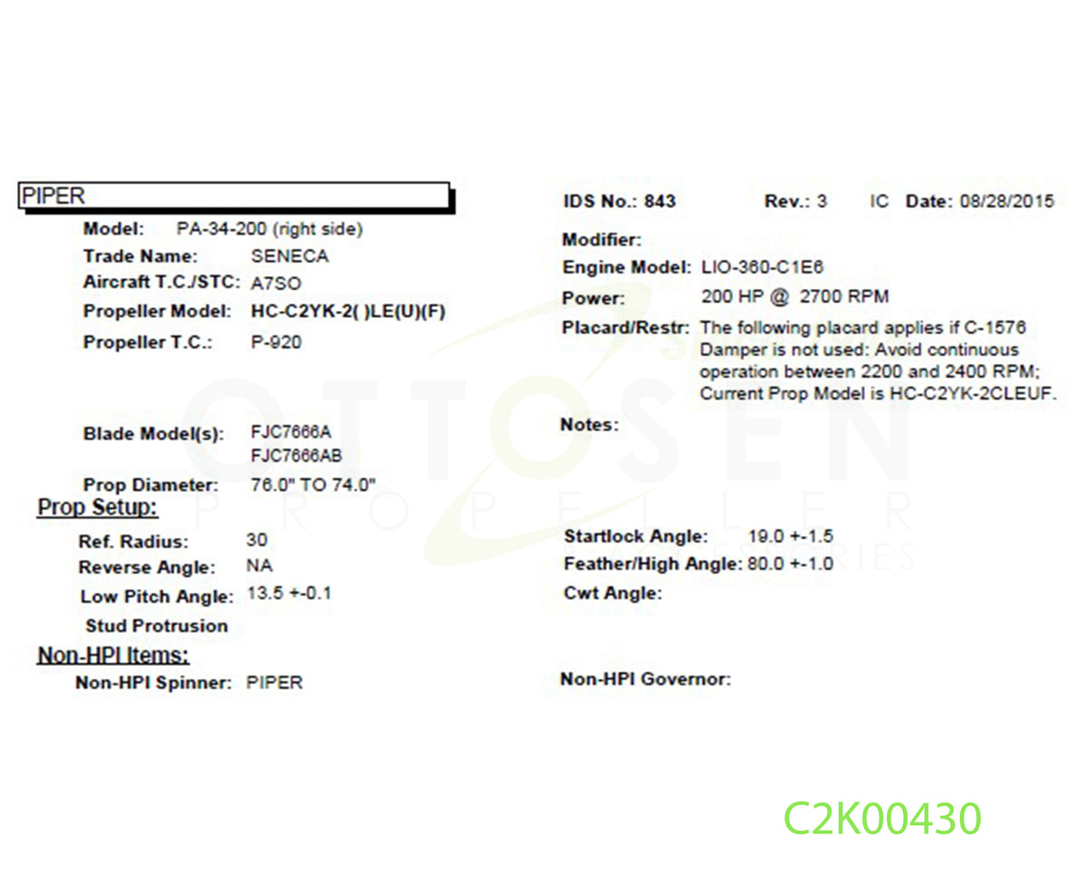 C2K00430-HARTZELL-PROPELLER-HC-C2YK-2CLEUF-FJC7666AB-SM4-PICTURE-1