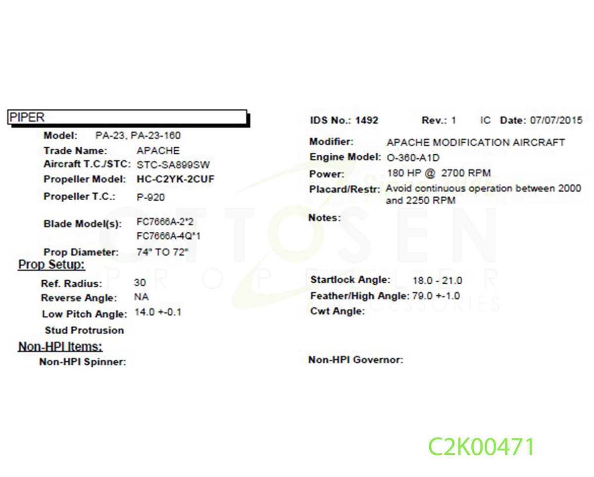 C2K00471-HARTZELL-PROPELLER-HC-C2YK-2CUF-FC7666A-2*2-PICTURE-1