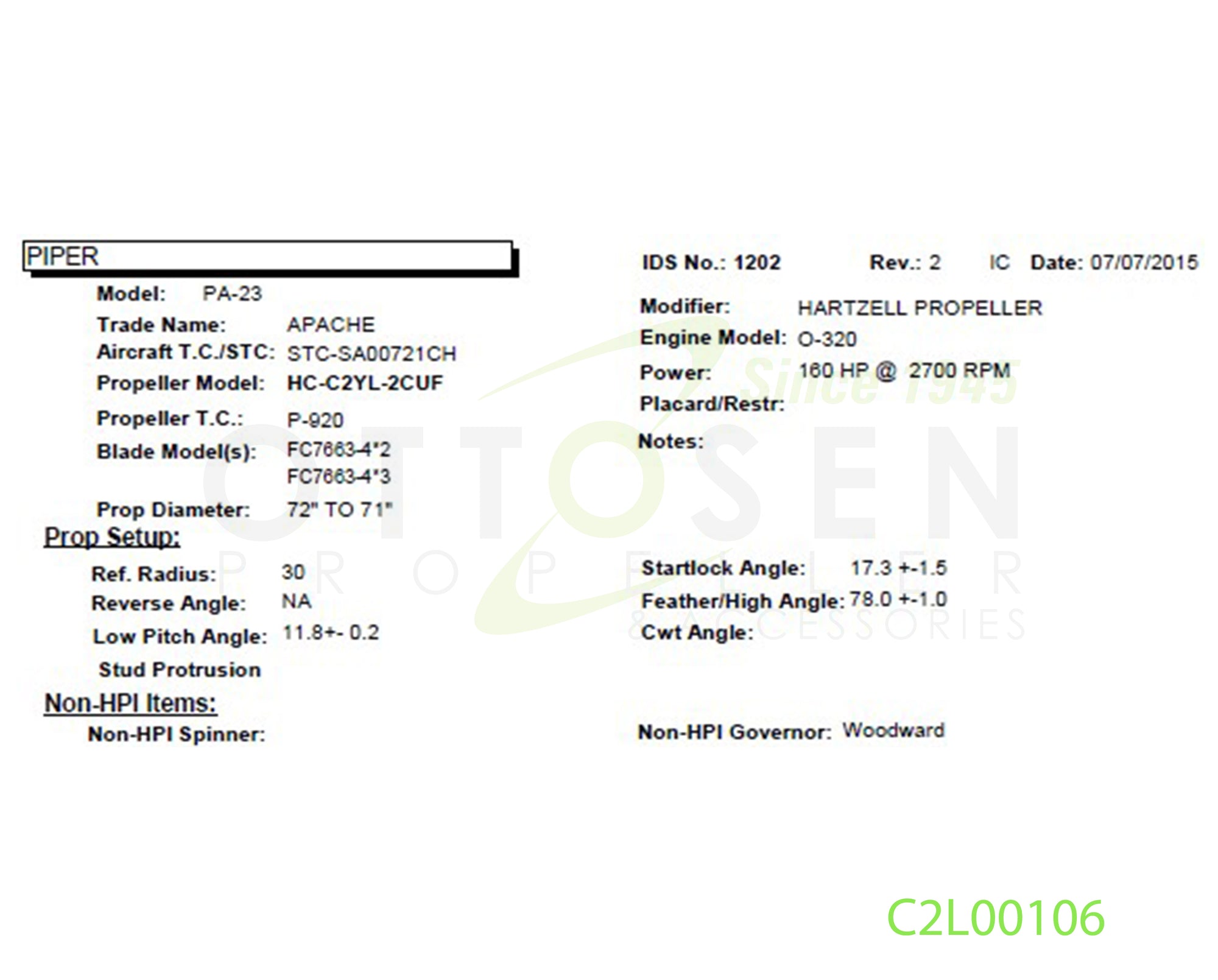 C2L00106-HARTZELL-PROPELLER-HC-C2YL-2CUF-FC7663-4-PICTURE-1