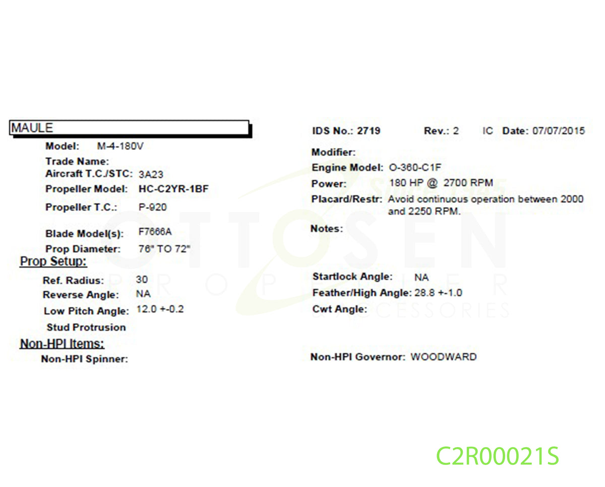 C2R00021S-HARTZELL-PROPELLER-HC-C2YR-1BF-F7666A-A-2298-2P-PICTURE-1