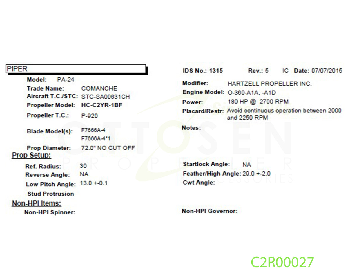 C2R00027-HARTZELL-PROPELLER-HC-C2YR-1BF-F7666A-4-PICTURE-1