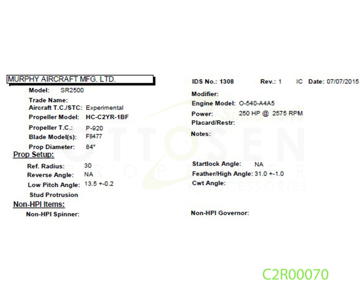C2R00070-HARTZELL-PROPELLER-HC-C2YR-1BF-F8477-SM19-PICTURE-1