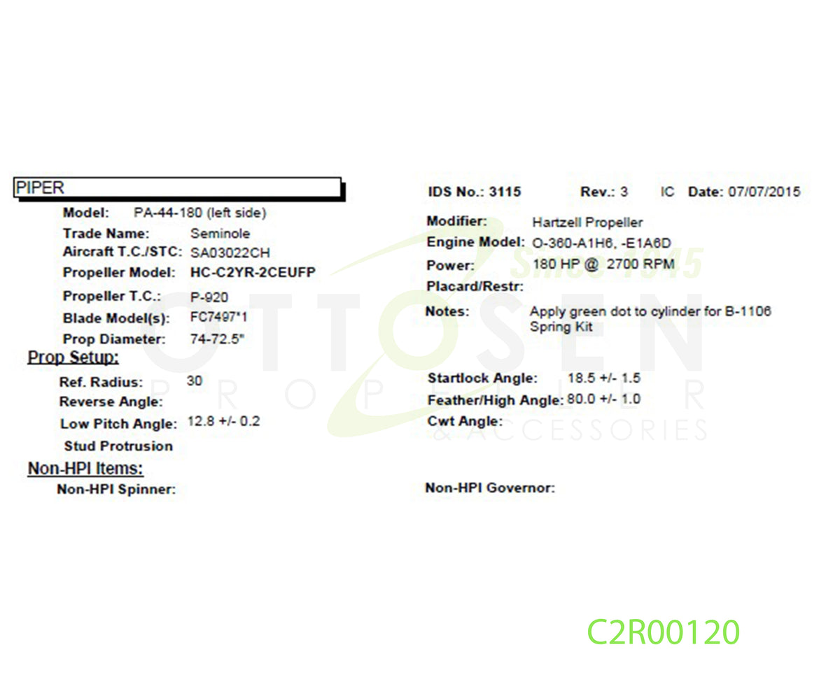 C2R00120-HARTZELL-PROPELLER-HC-C2YR-2CEUFP-FC7497-SM4-PICTURE-1