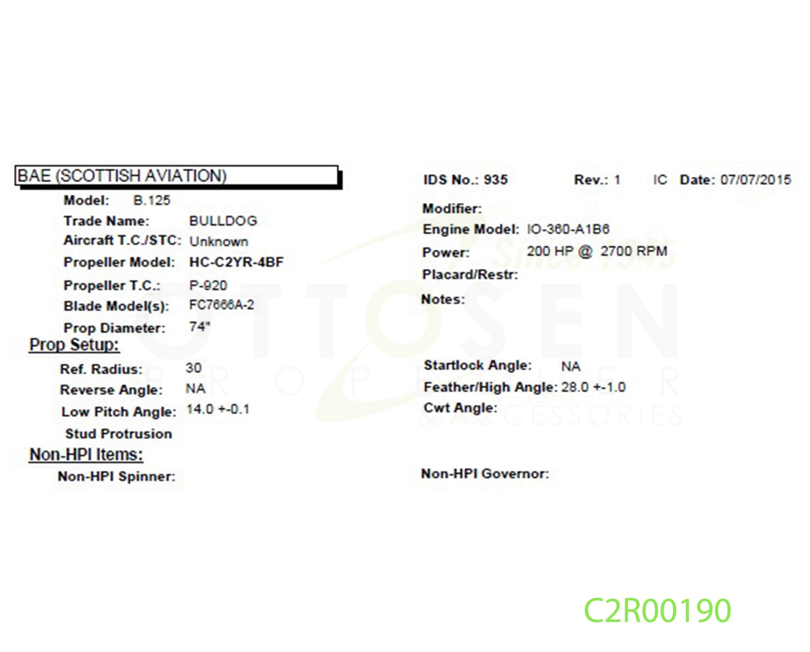 C2R00190-HARTZELL-PROPELLER-HC-C2YR-4BF-FC7666A-2-PICTURE-1