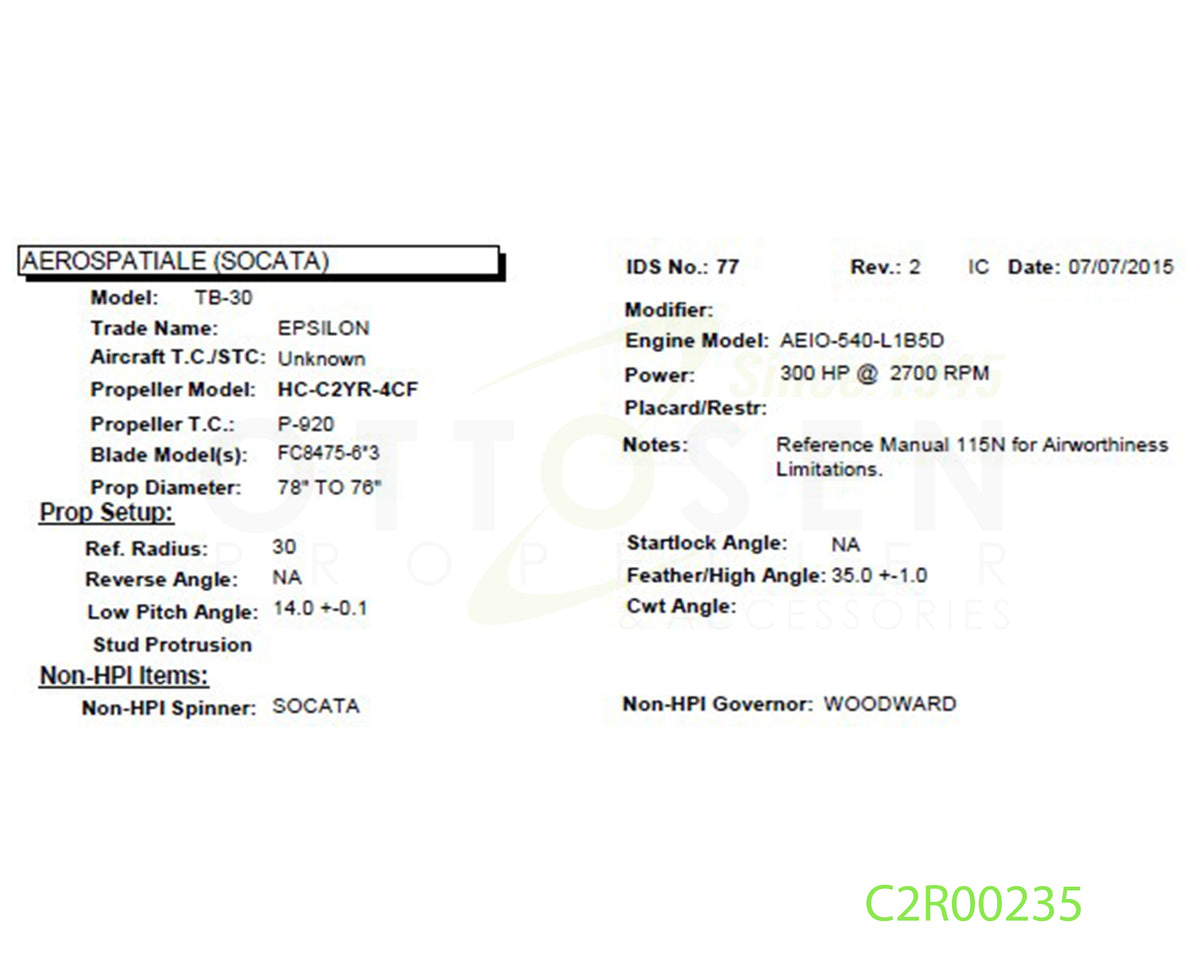 C2R00235-HARTZELL-PROPELLER-HC-C2YR-4CF-FC8475-6*3-SM8-PICTURE-1