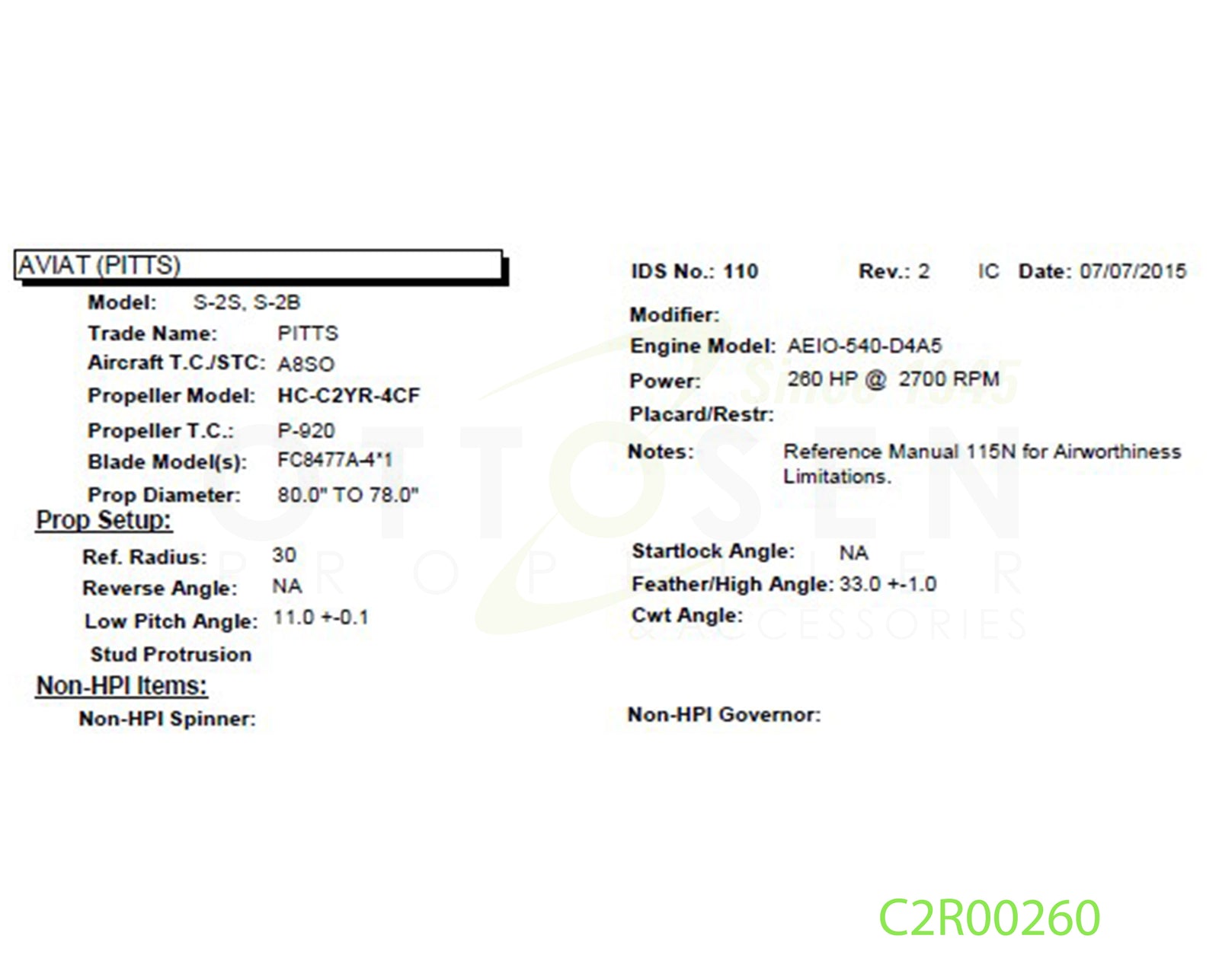 C2R00260-HARTZELL-PROPELLER-HC-C2YR-4CF-FC8477A-4-SM8-PICTURE-1