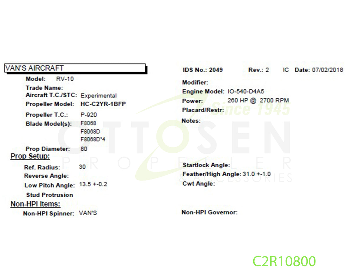 C2R10800-HARTZELL-PROPELLER-HC-C2YR-1BFP-F8068D-SM8-PICTURE-1
