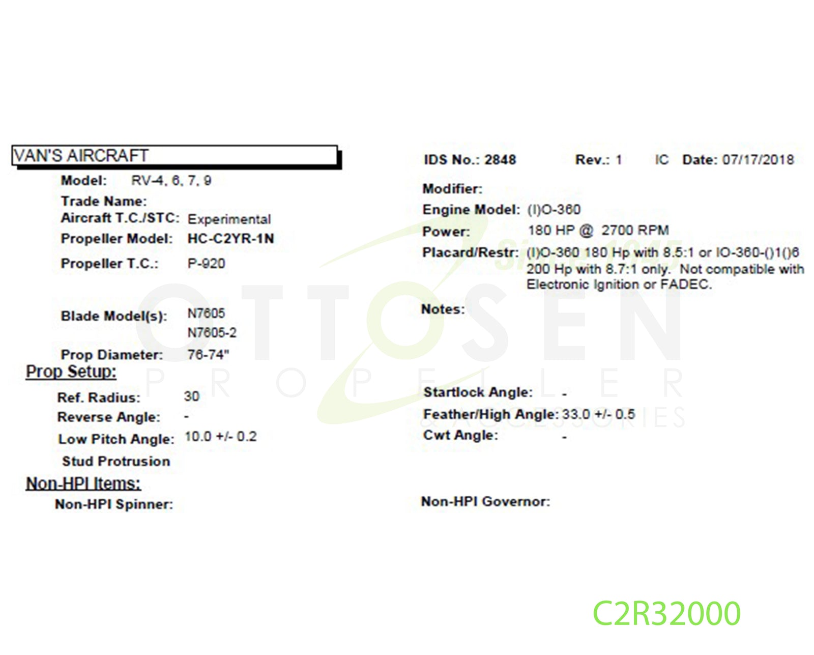 C2R32000-HARTZELL-PROPELLER-HC-C2YR-1N-N7605-2-SM8-PICTURE-1