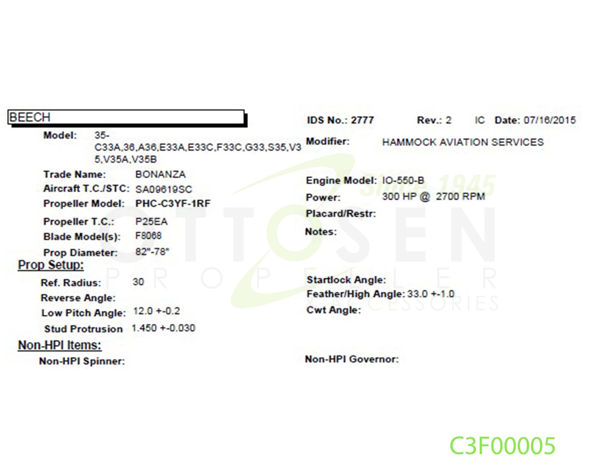 C3F00005-HARTZELL-PROPELLER-PHC-C3YF-1RF-F8068-SM30-PICTURE-2