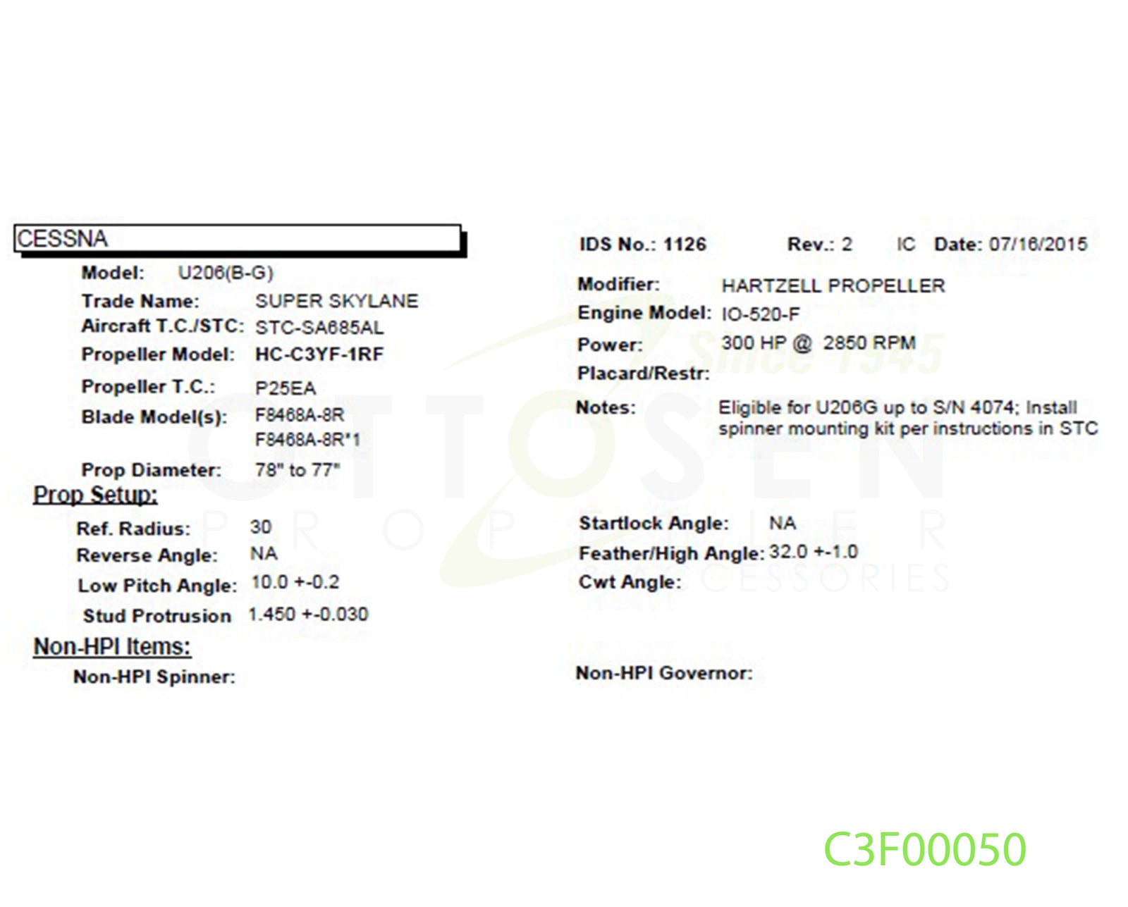 C3F00050-HARTZELL-PROPELLER-HC-C3YF-1RF-F8468A-8R-SM30-PICTURE-1