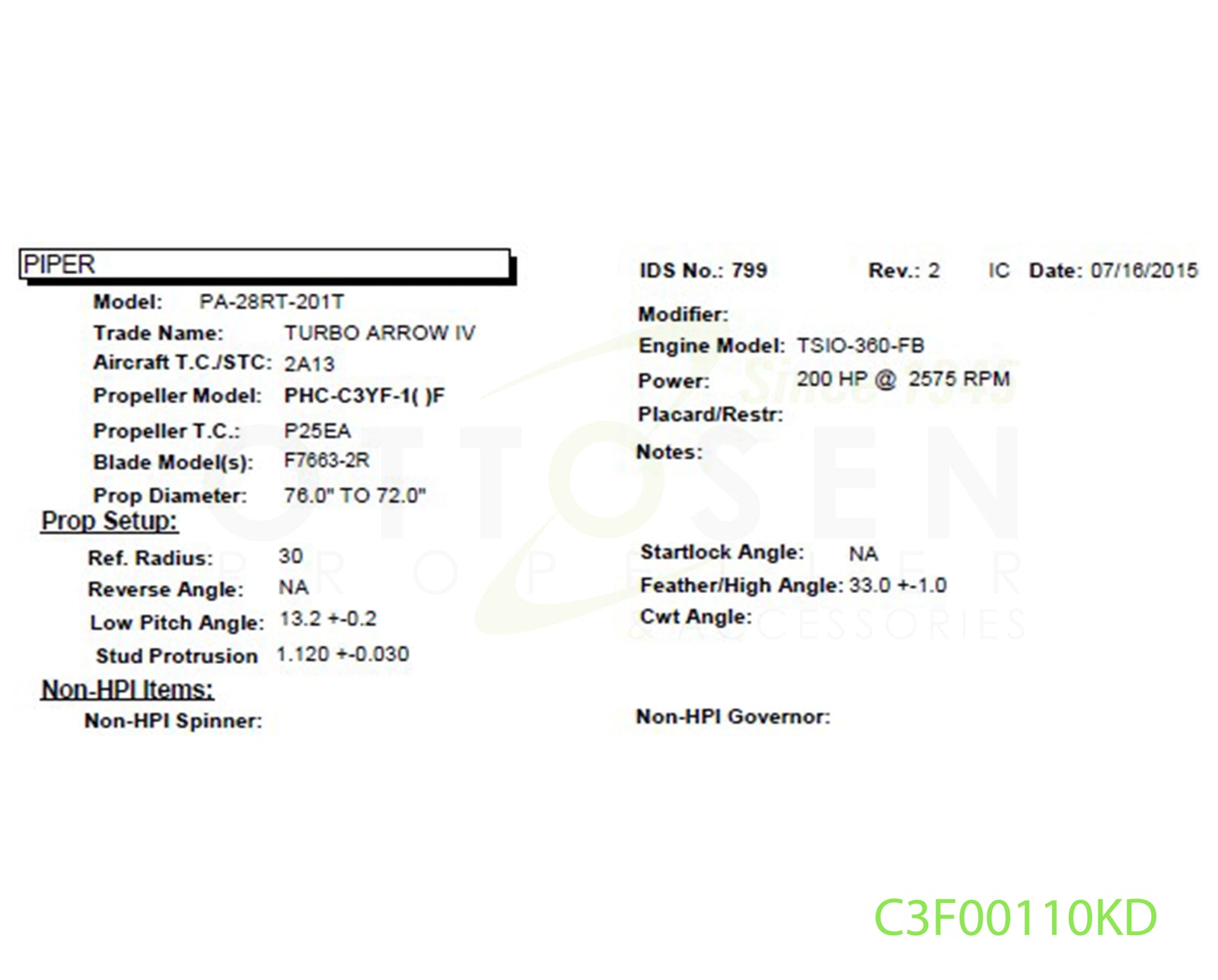 C3F00110KD-HARTZELL-PROPELLER-PHC-C3YF-1RF-F7663-2R-SM7-PICTURE-1