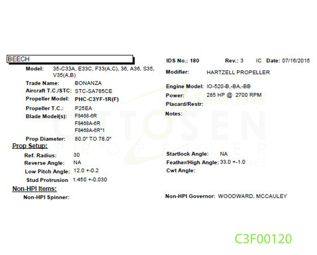 C3F00120-HARTZELL-PROPELLER-PHC-C3YF-1RF-F8468A-6R-SM30-PICTURE-1