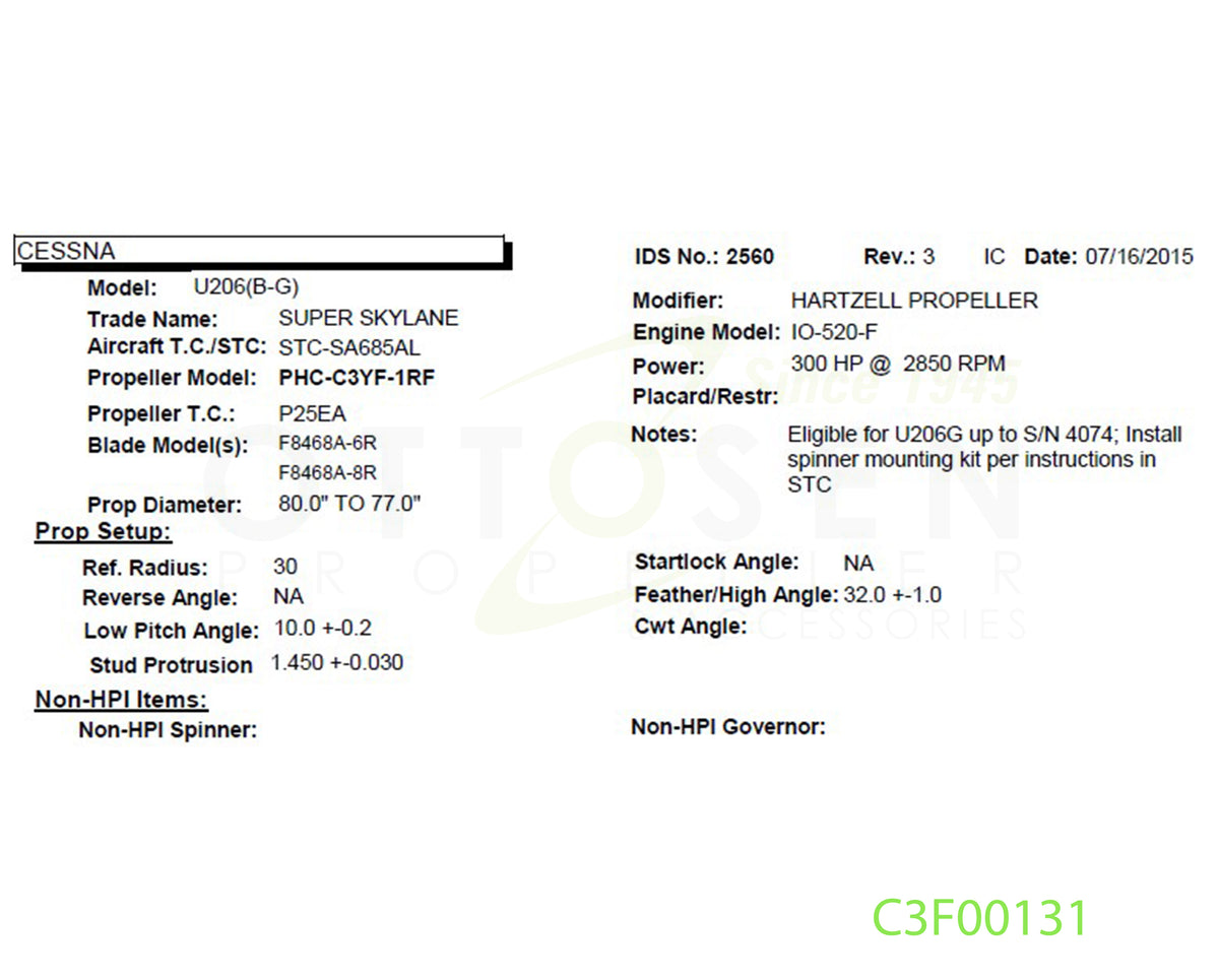 C3F00131-HARTZELL-PROPELLER-PHC-C3YF-1RF-F8468A-8R-SM30-PICTURE-2