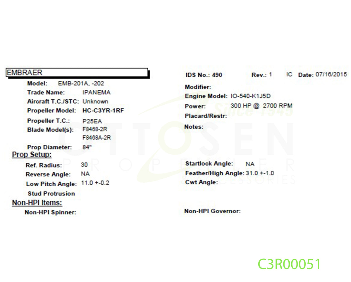 C3R00051-HARTZELL-PROPELLER-HC-C3YR-1RF-F8468A-2R-PICTURE-1