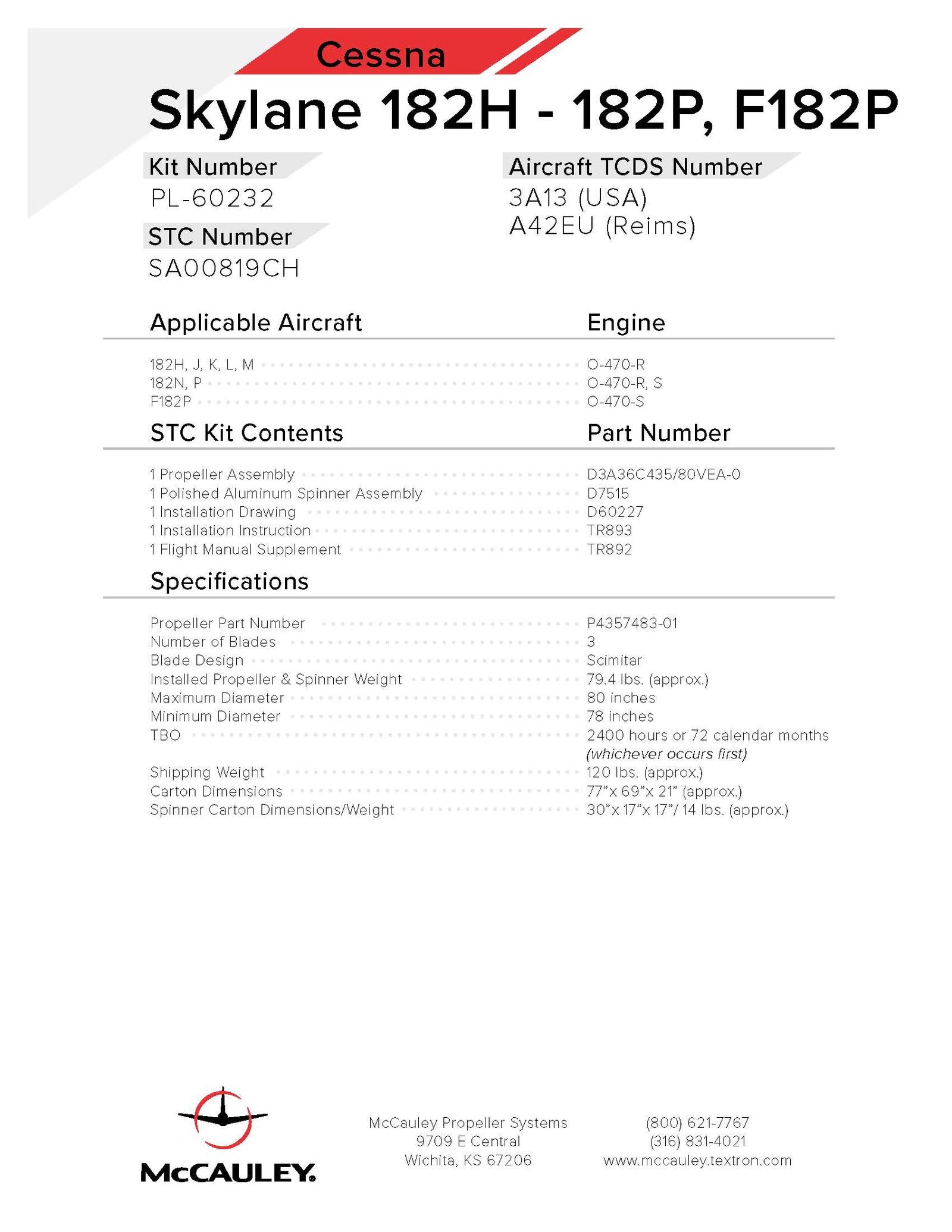 CESSNA-182-H-P-F182P-SKYLANE-PL-60232-PAGE-1