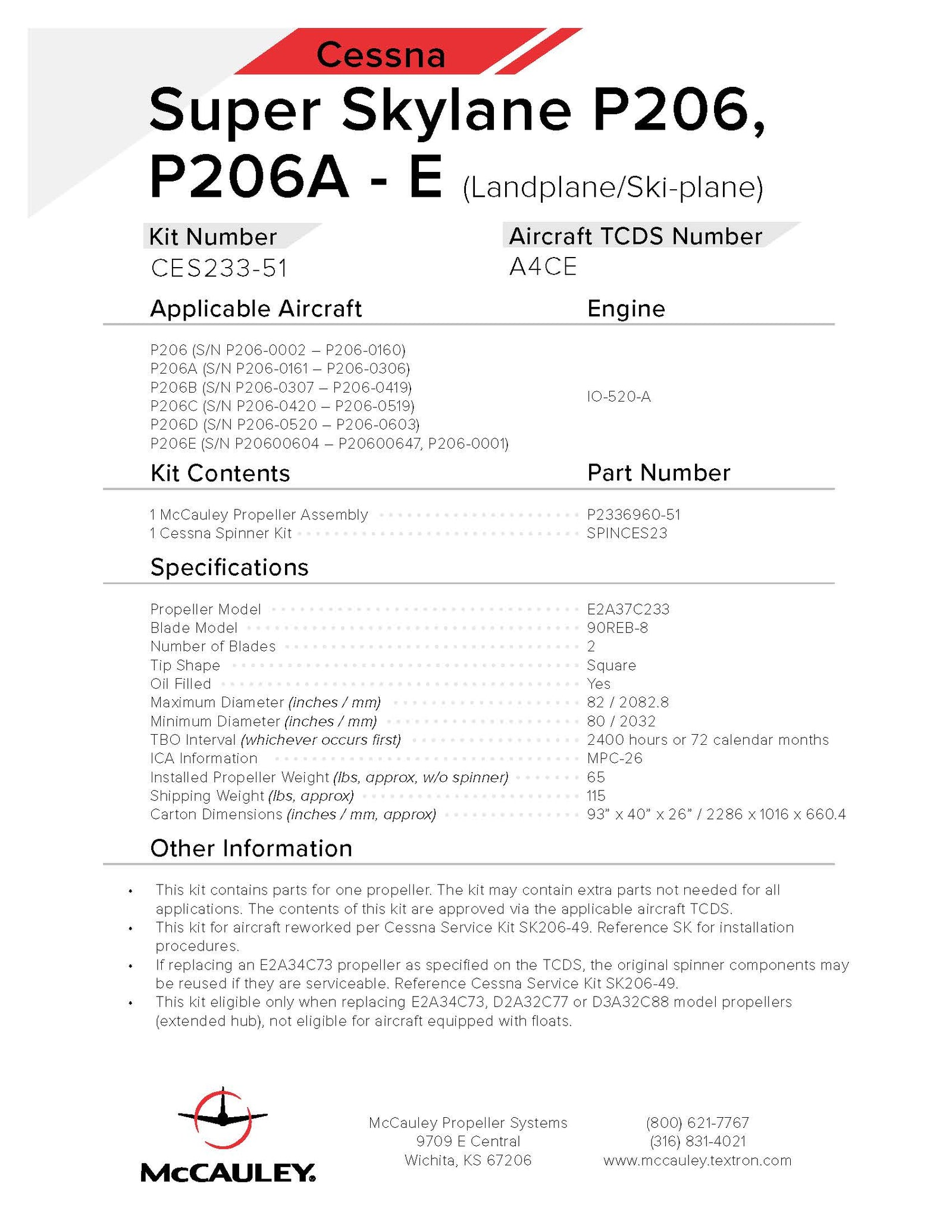 CESSNA-P206-A-E-SUPER-SKYLANE-CES233-51-PAGE-1