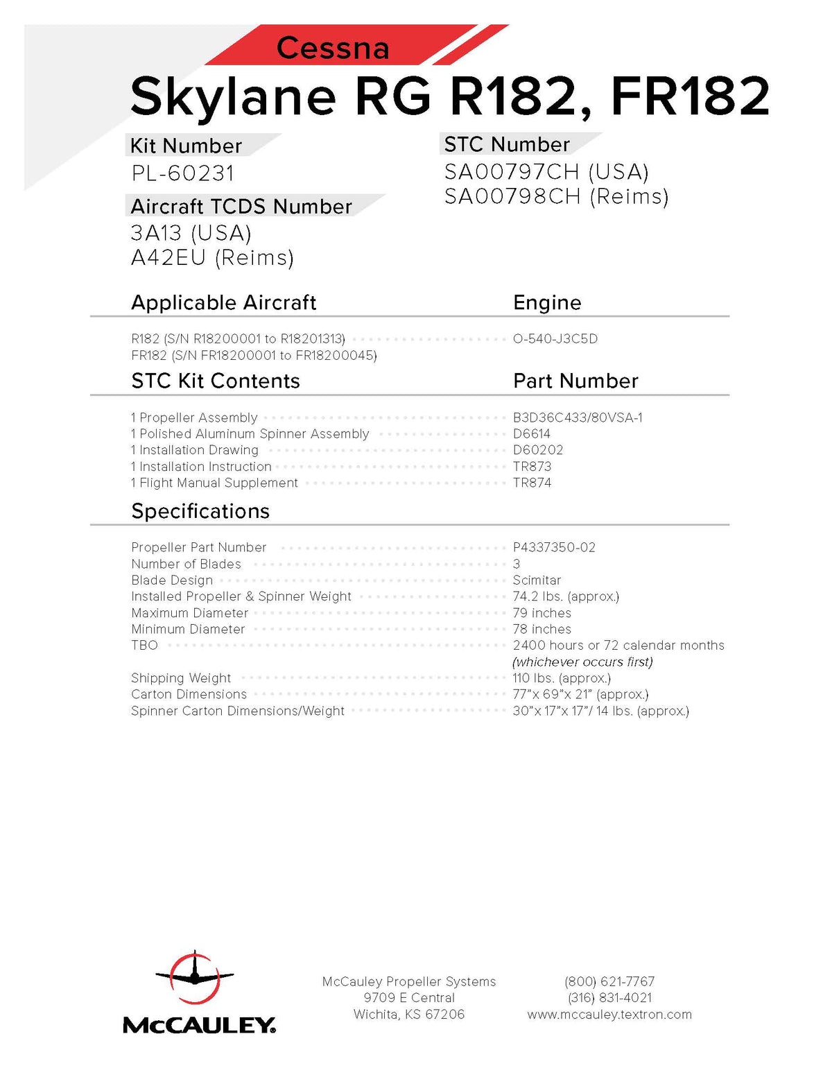 CESSNA-RG-R182-FR182-SKYLANE-PL-60231-PAGE-1