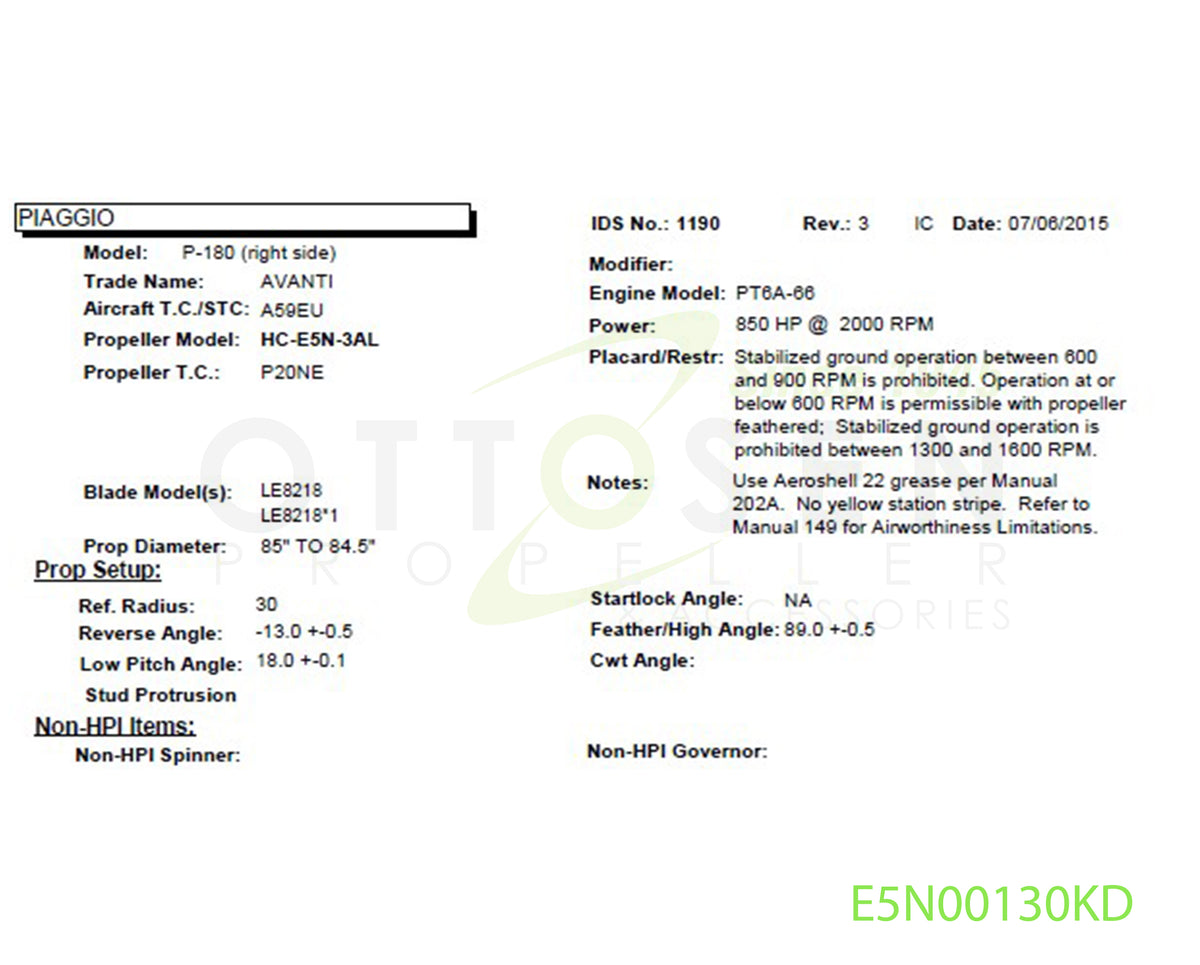 E5N00130KD-HARTZELL-PROPELLER-HC-E5N-3AL-LE8218-PICTURE-1