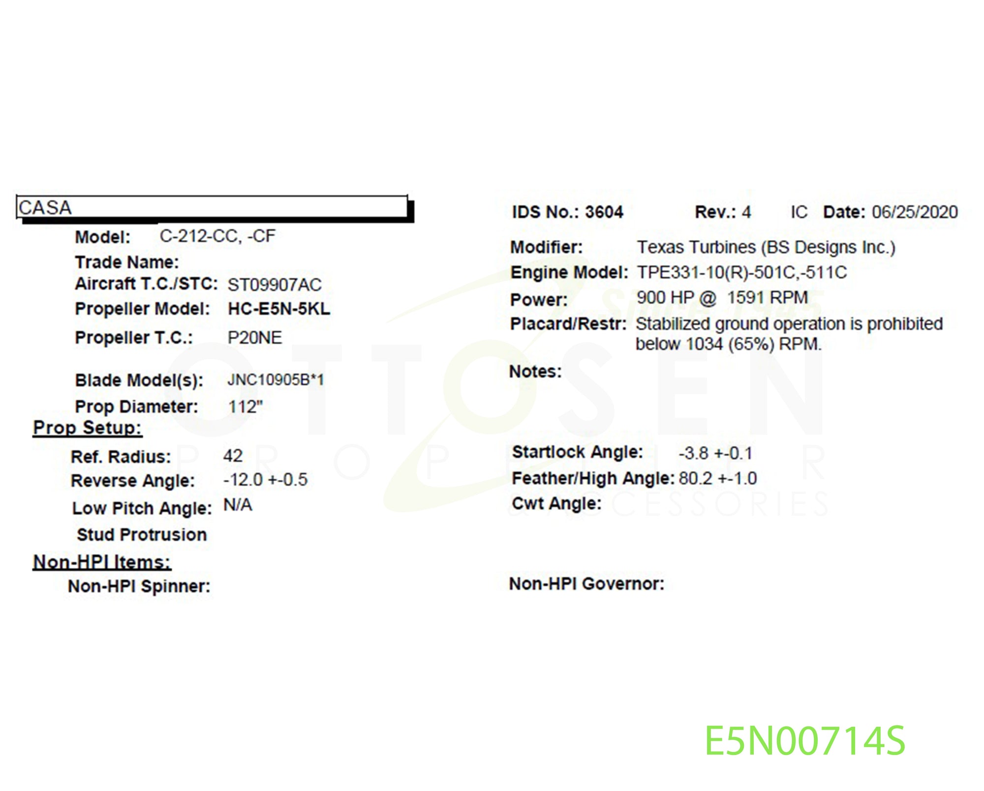 E5N00714S-HARTZELL-PROPELLER-HC-E5N-5KL-JNC10905B-SPINNER-PICTURE-1