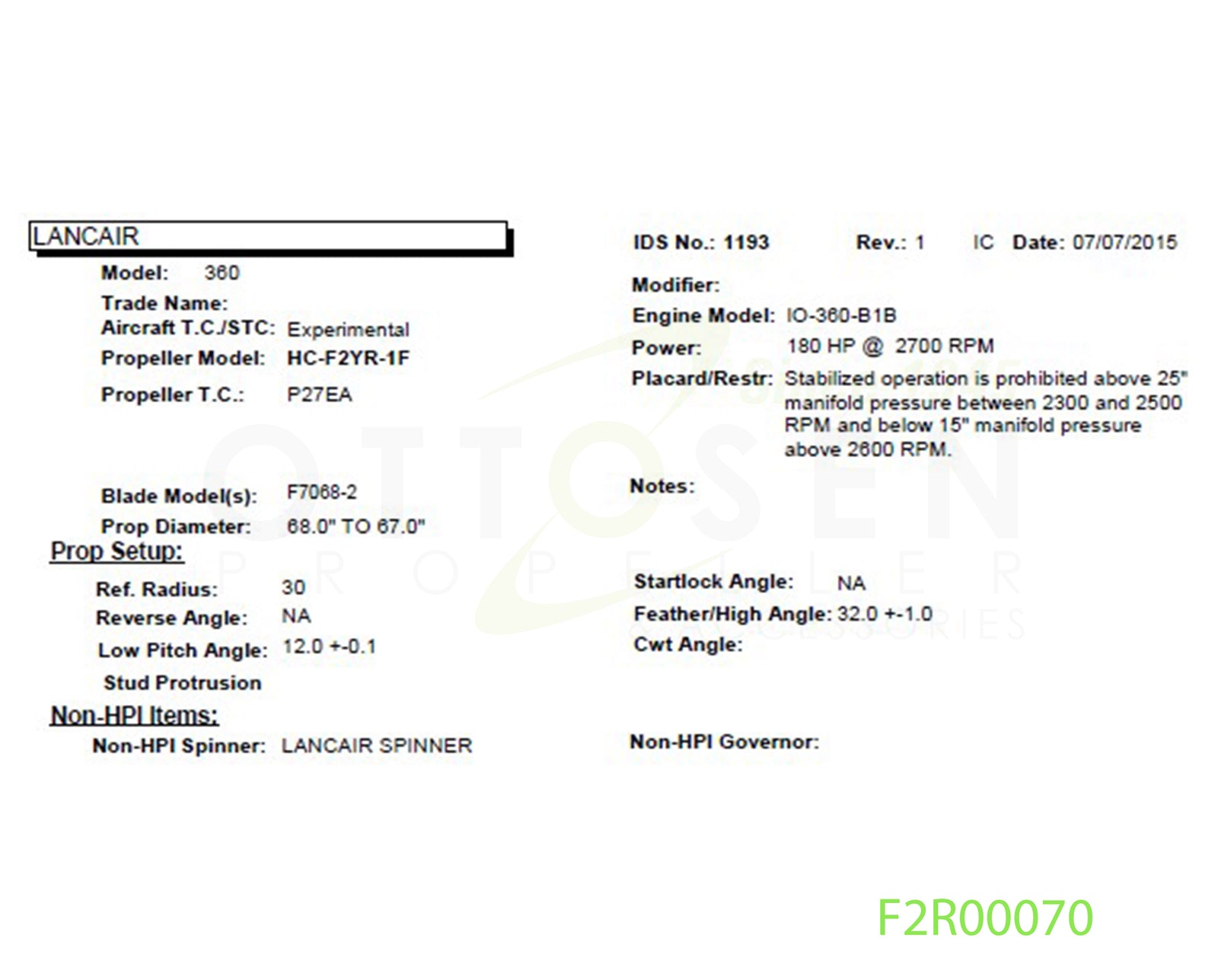 F2R00070-HARTZELL-PROPELLER-HC-F2YR-1F-F7068-2-SM31-PICTURE-1