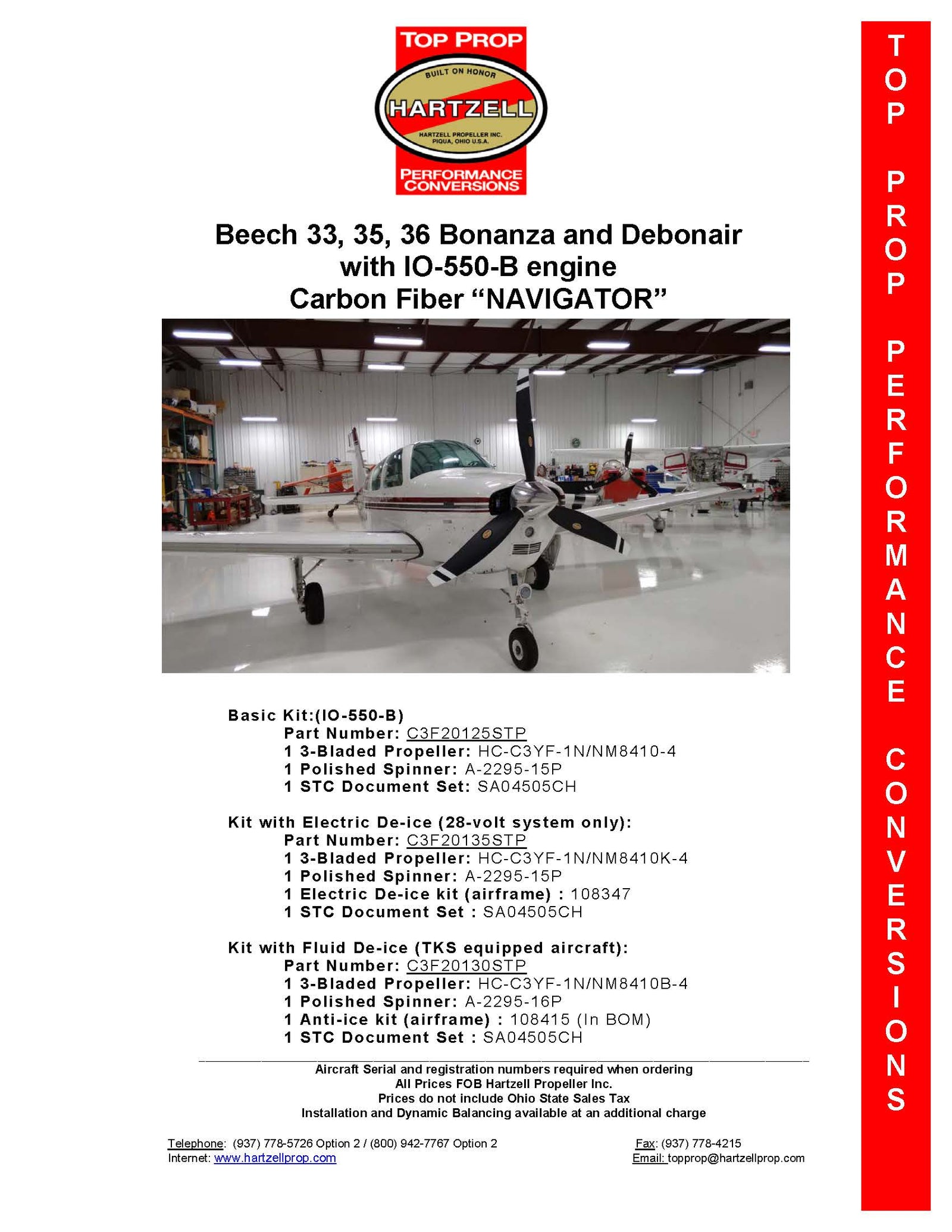 HARTZELL-PROPELLER-NAVIGATOR-BEECH-33-35-36-BONANZA-DEBONAIR-IO-550-STC-KIT-PICTURE-1