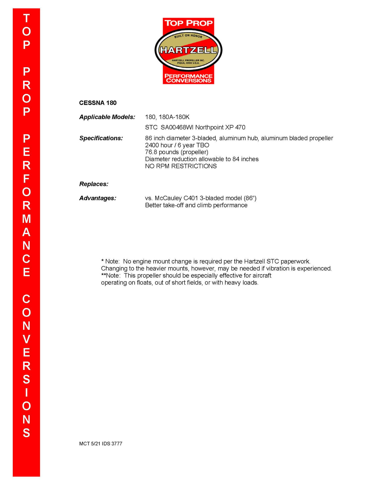 HARTZELL-STC-CESSNA-180-VOYAGER-O-470-50-SA04491CH-C3F04984STP-Page-2