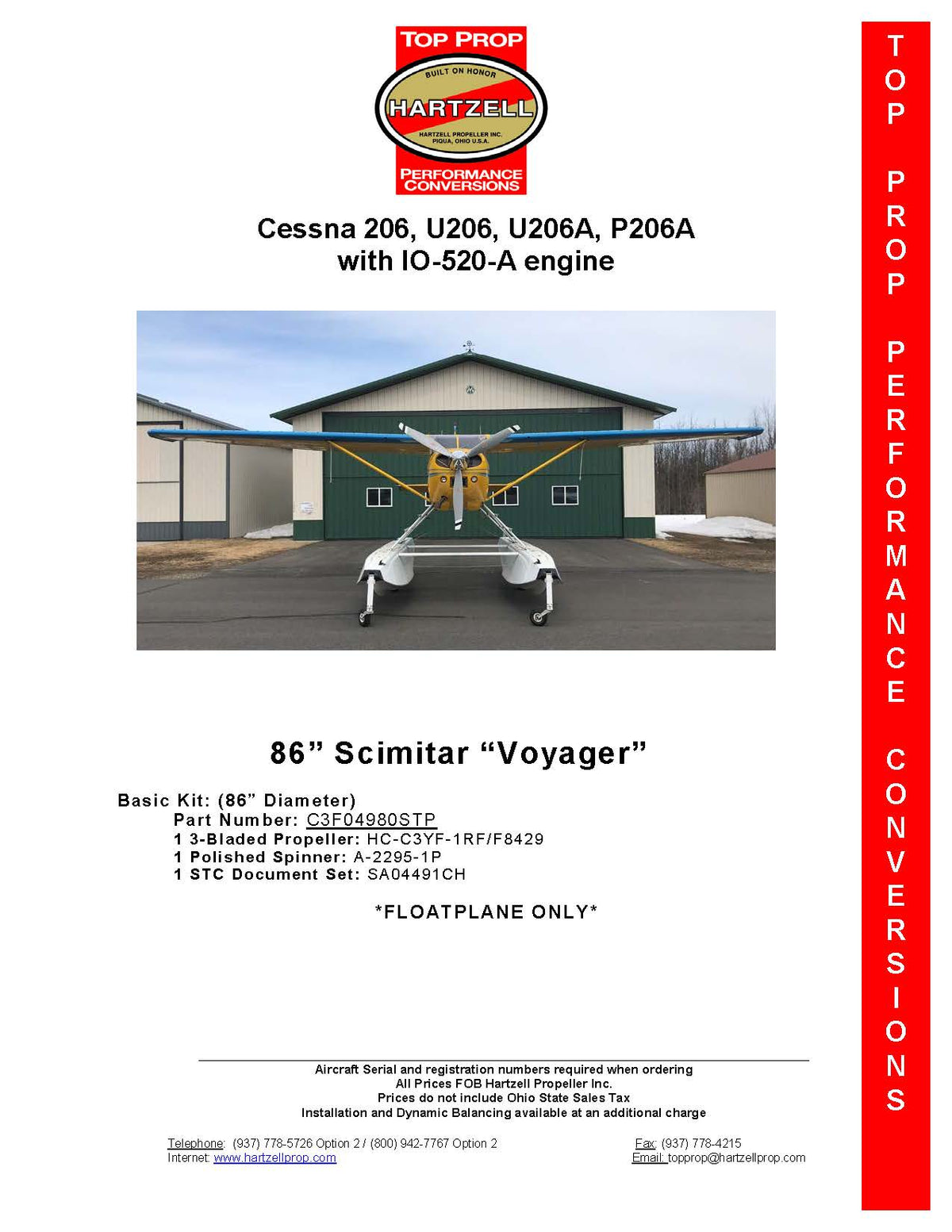 HARTZELL-STC-CESSNA-206-U206-U206A-P206A-VOYAGER-IO-520-A-SA04491CH-C3F04980STP-Page-1
