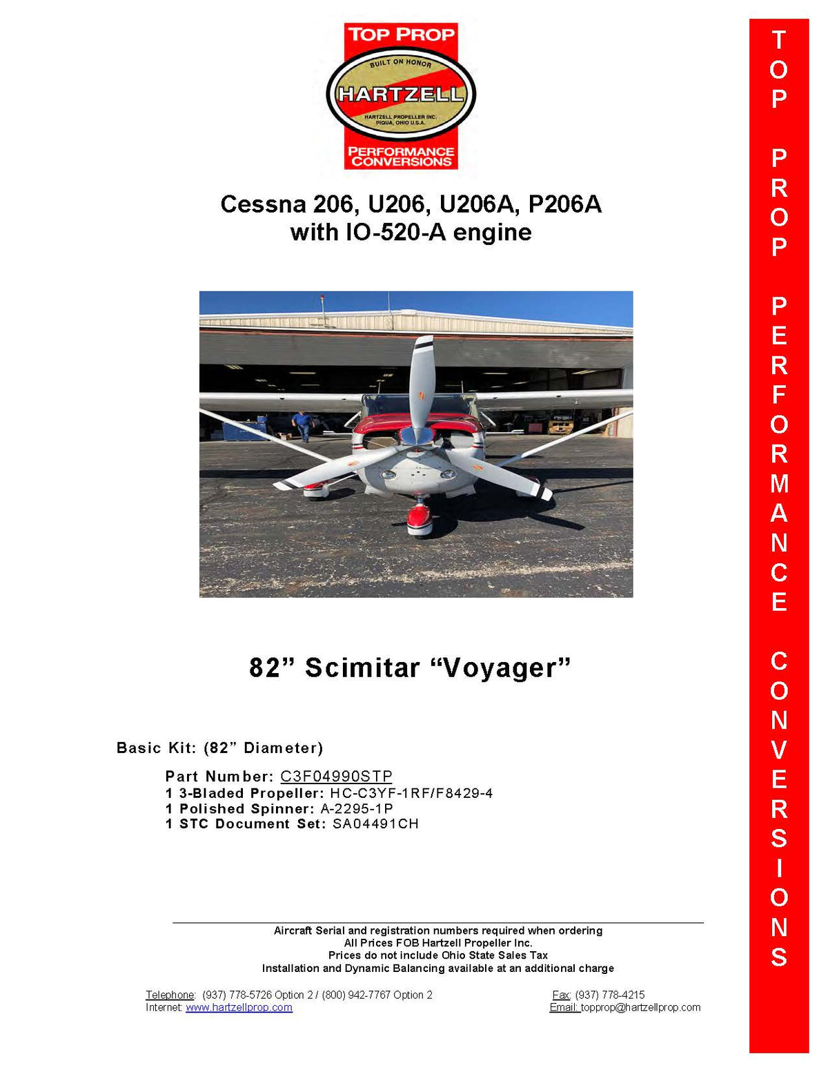 HARTZELL-STC-CESSNA-206-U206-U206A-P206A-VOYAGER-IO-520-A-SA04491CH-C3F04990STP-Page-1