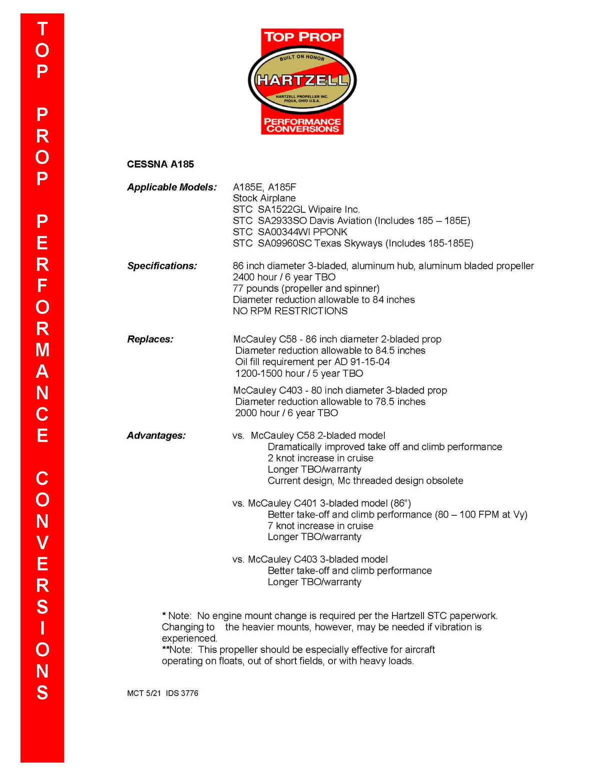 HARTZELL-STC-CESSNA-A185E-A185F-VOYAGER-IO-550-D-SA04491CH-C3F04970STP-Page-2
