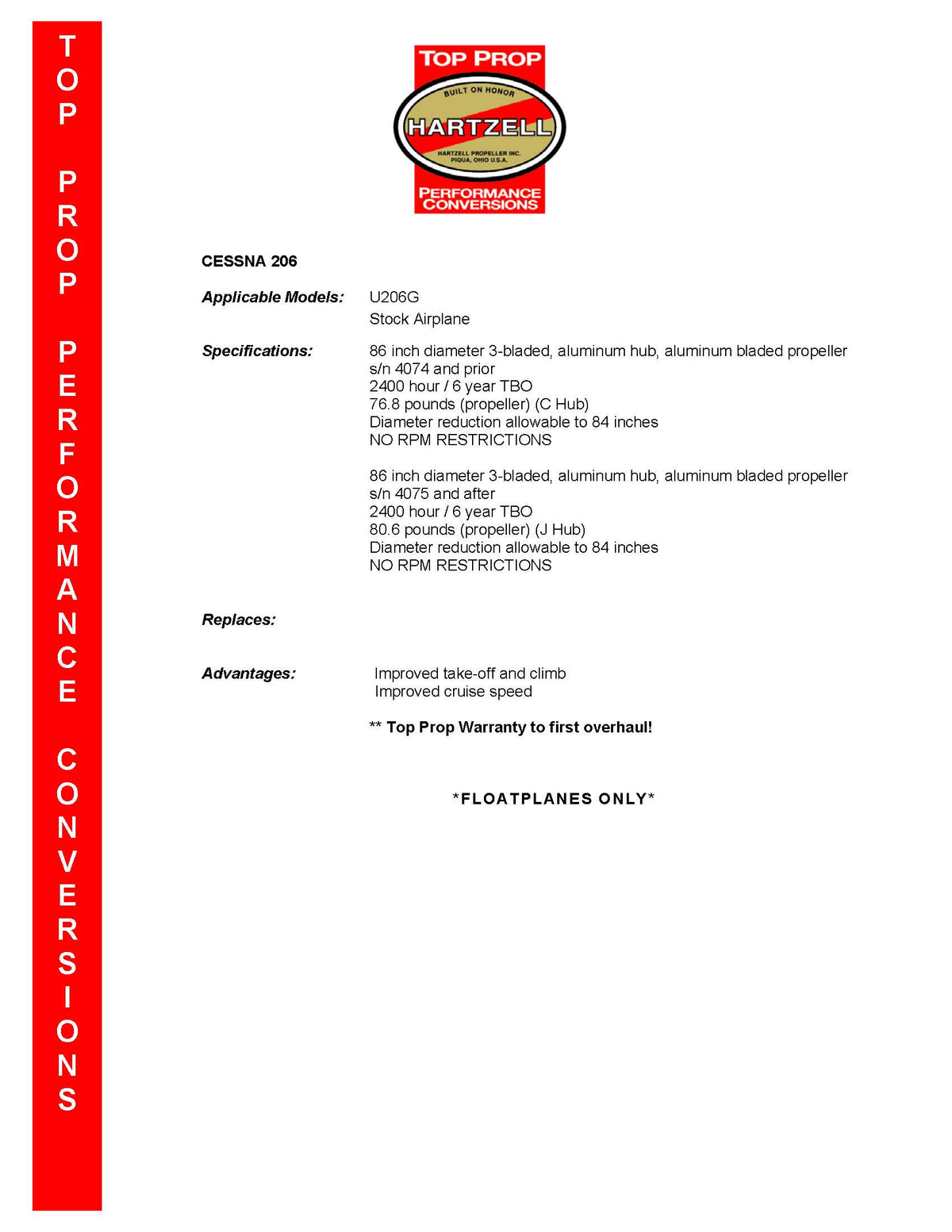 HARTZELL-STC-CESSNA-U206G-VOYAGER-IO-520-F-SA04491CH-C3F04984STP-J3F00615STP-Page-2