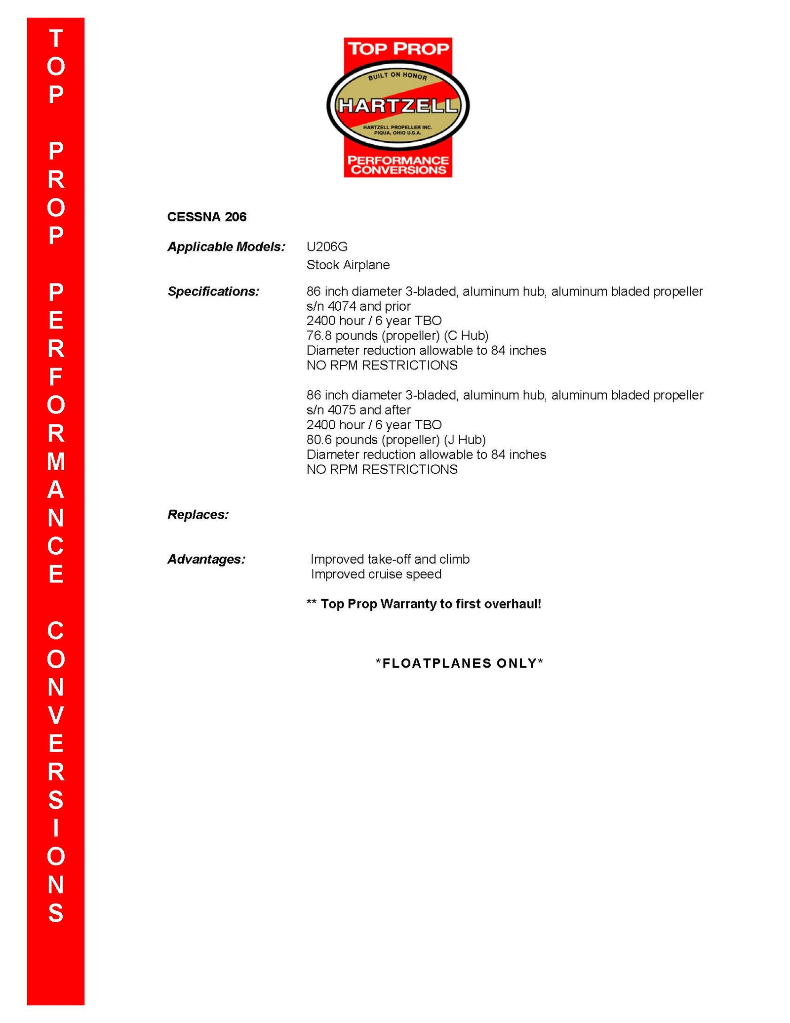 HARTZELL-STC-CESSNA-U206G-VOYAGER-IO-520-F-SA04491CH-C3F04984STP-J3F00615STP-Page-2